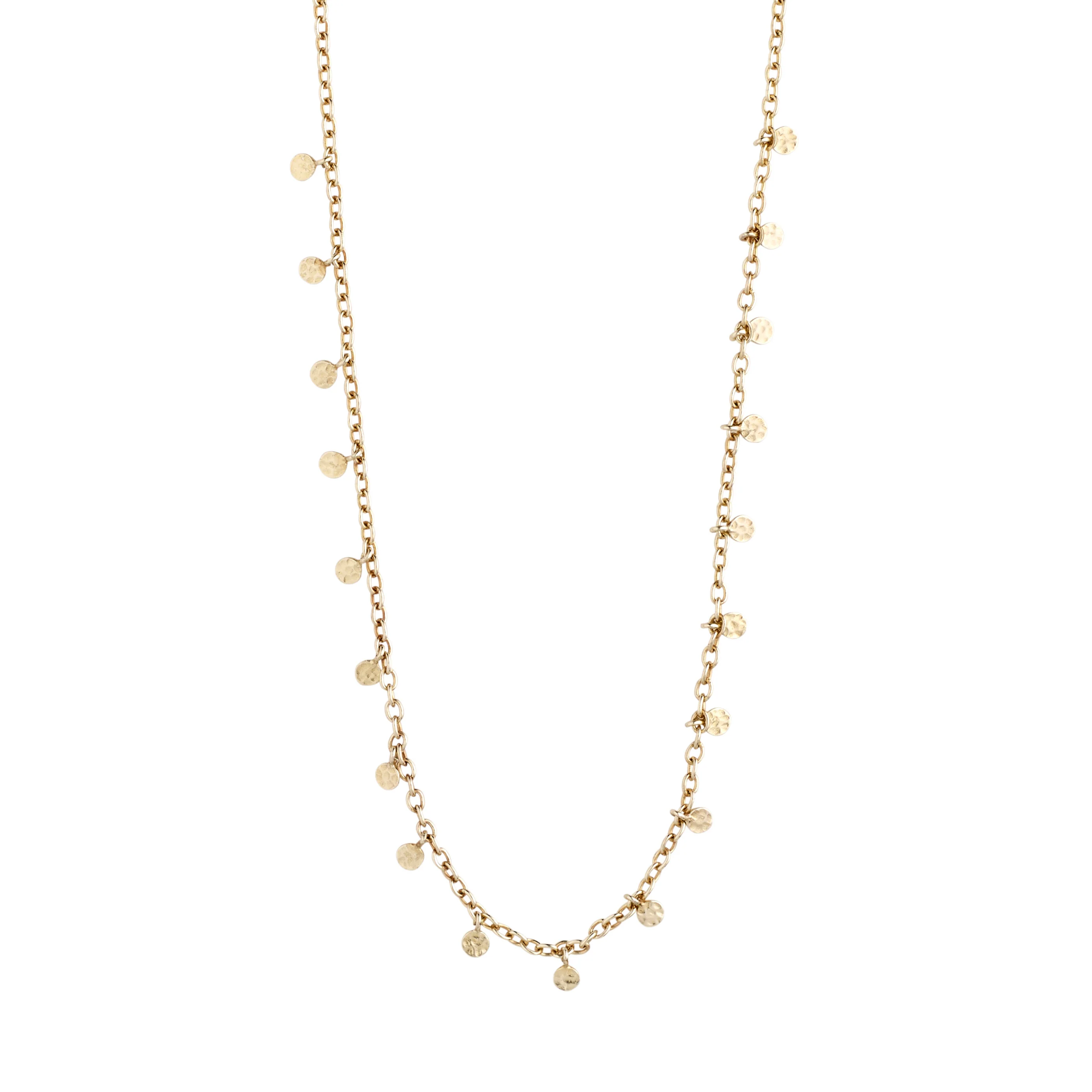 PANNA coin necklace gold-plated