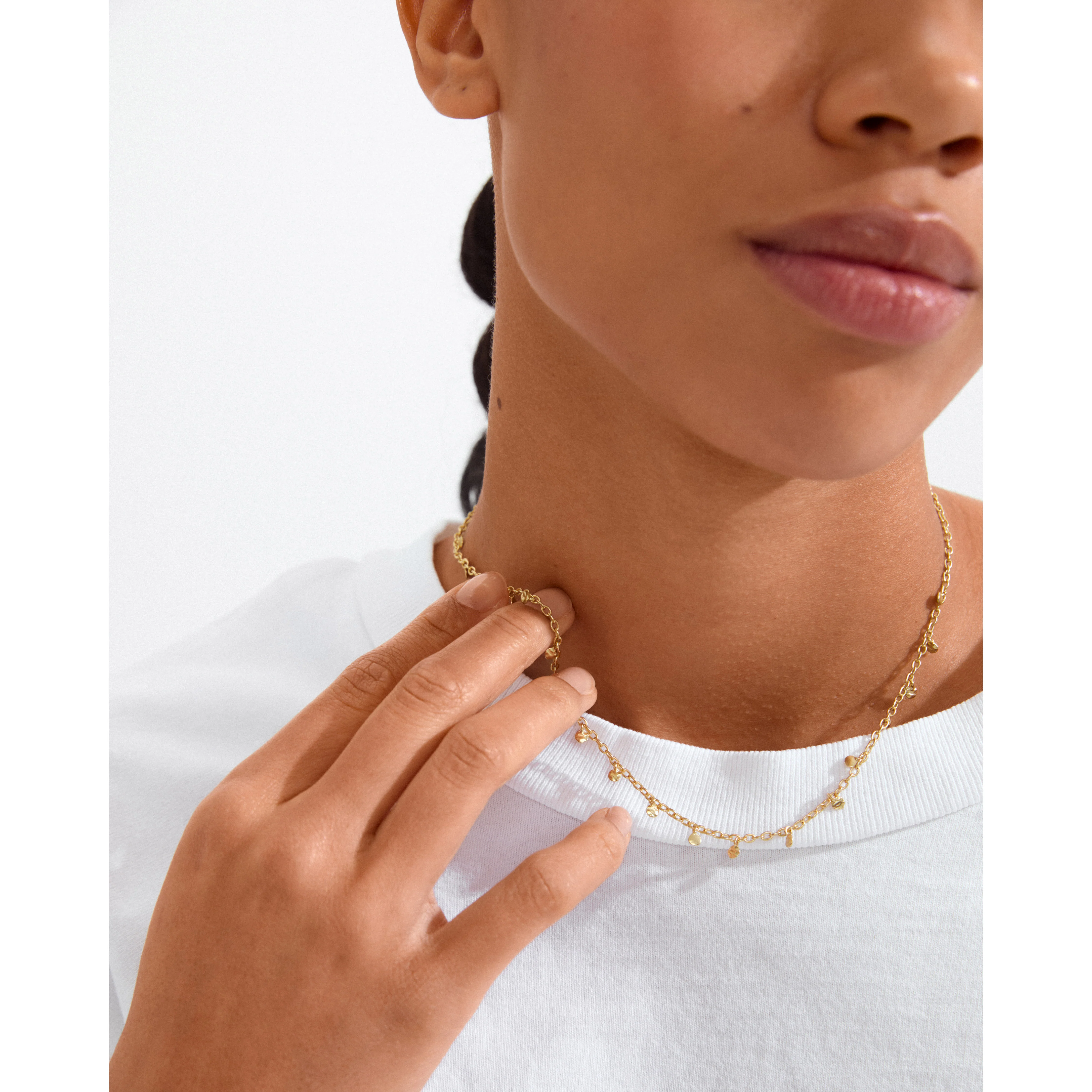 PANNA coin necklace gold-plated - Image 3