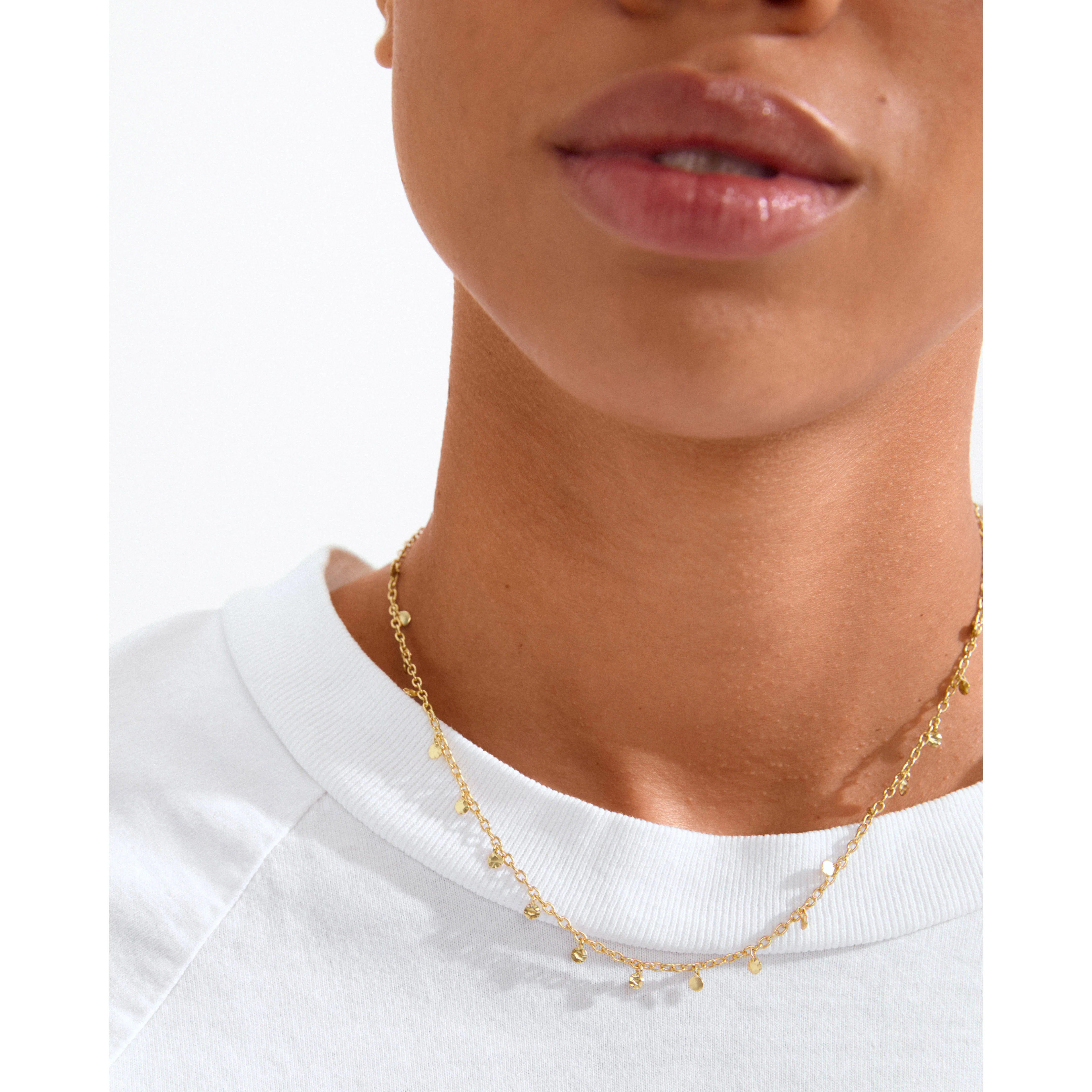 PANNA coin necklace gold-plated - Image 4