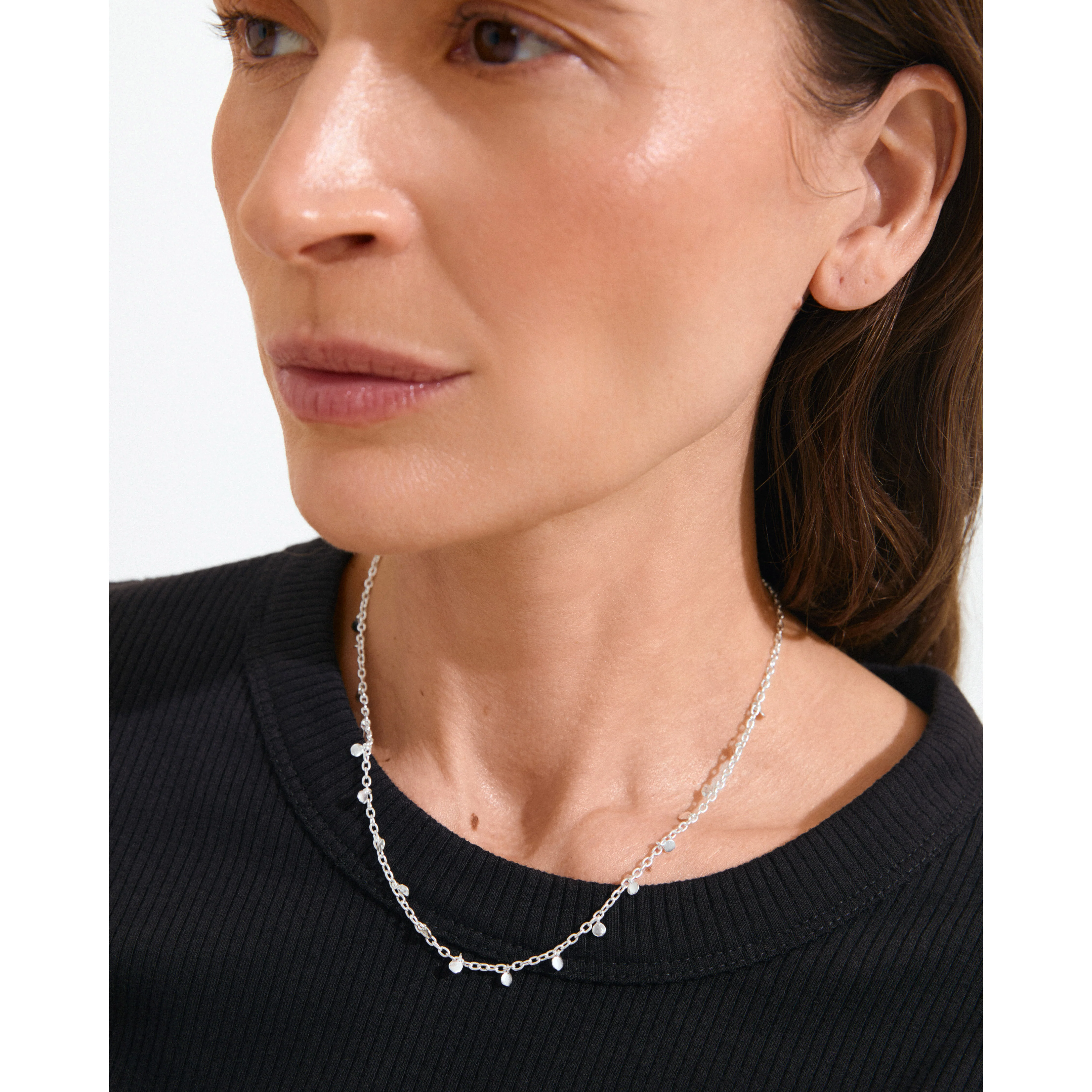PANNA coin necklace silver-plated - Image 5