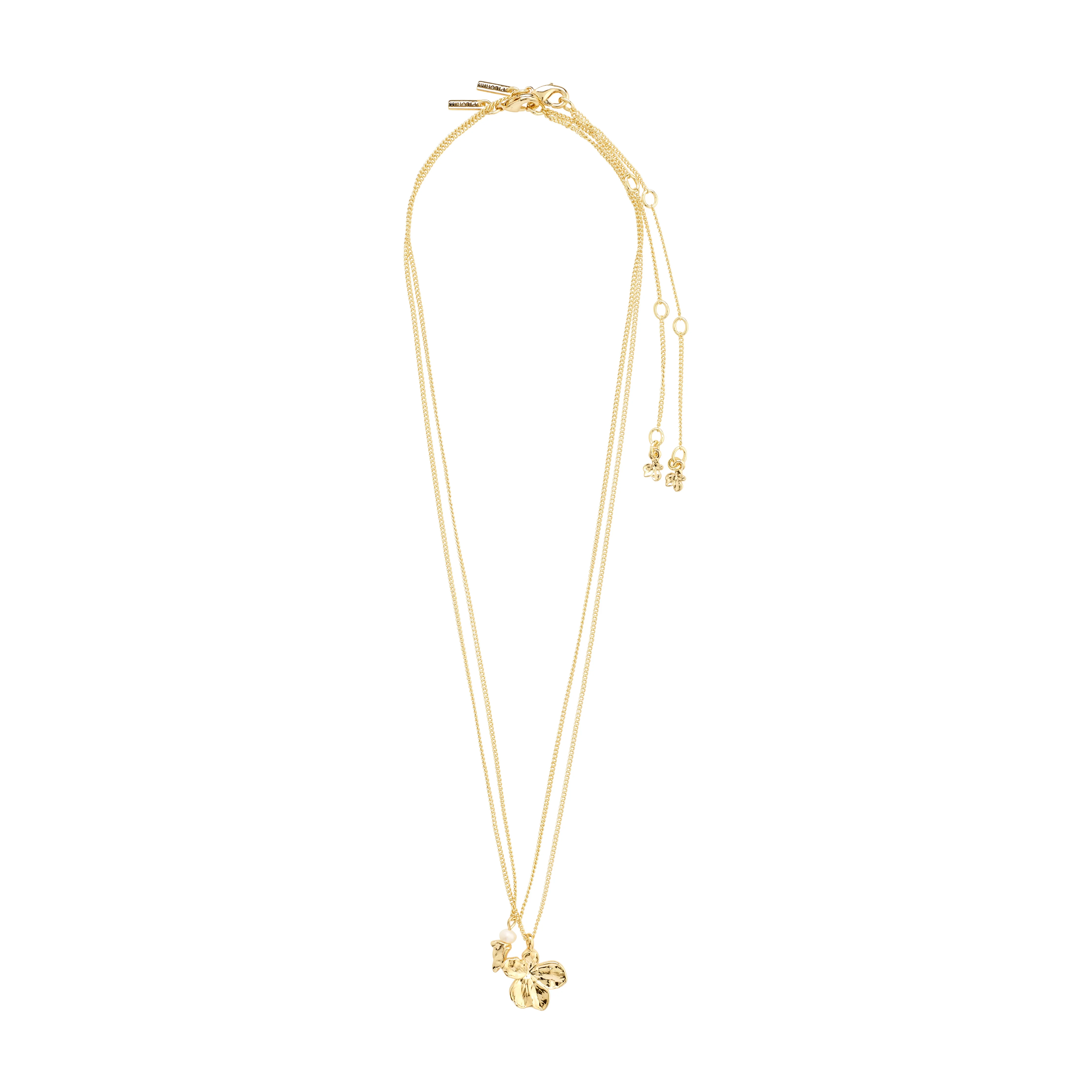 ZHURI necklace 2-in-1 set gold-plated - Image 5