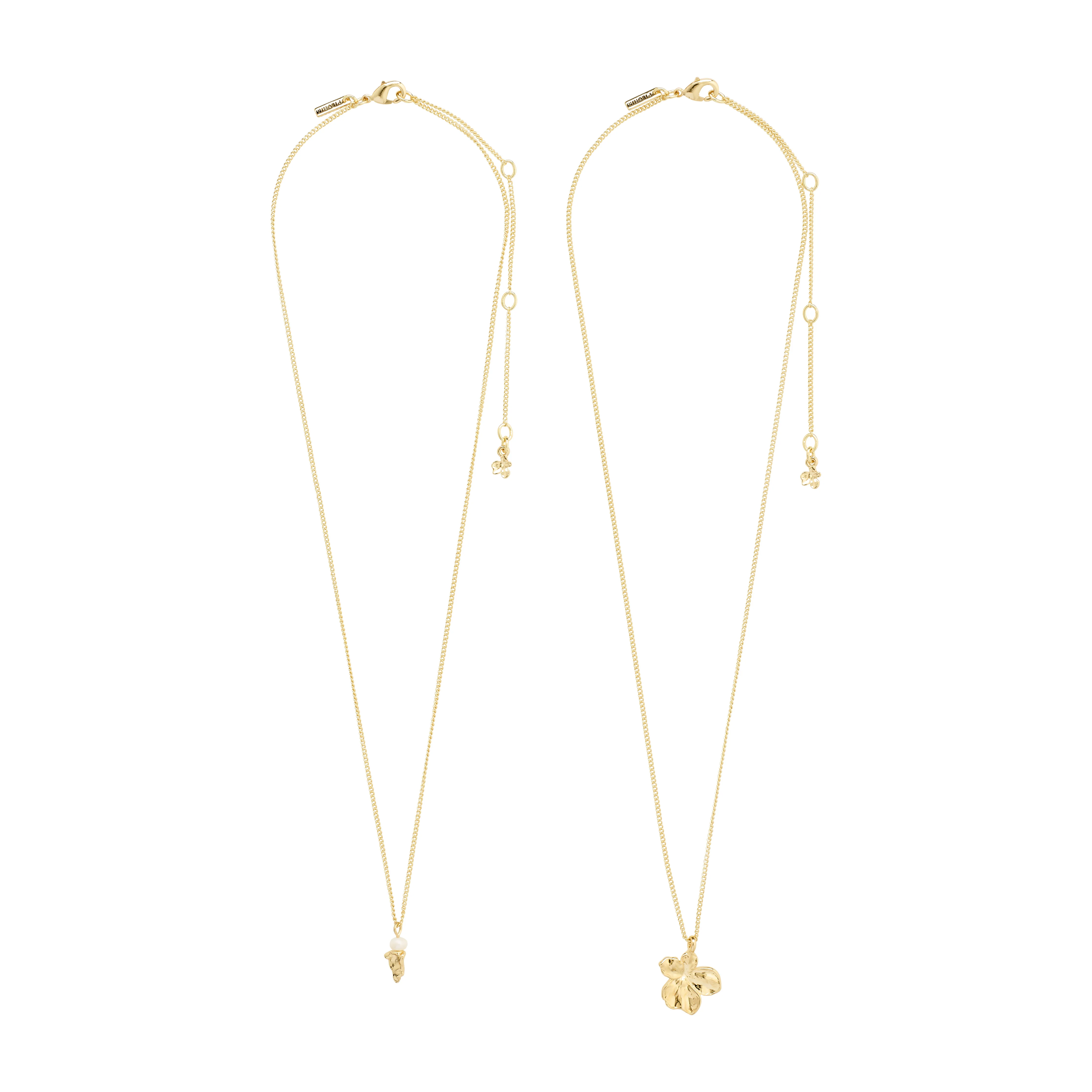 ZHURI necklace 2-in-1 set gold-plated - Image 6