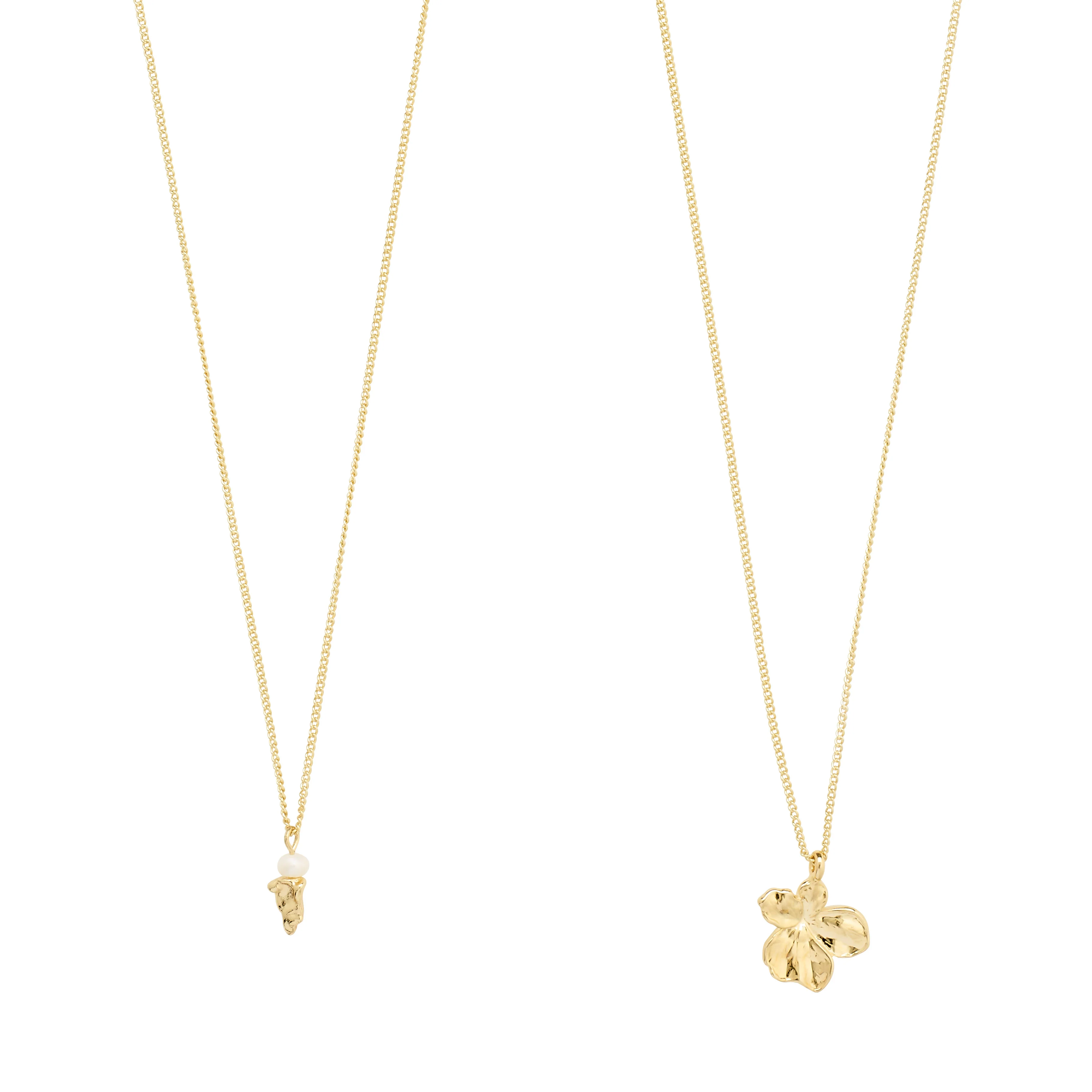 ZHURI necklace 2-in-1 set gold-plated - Image 7
