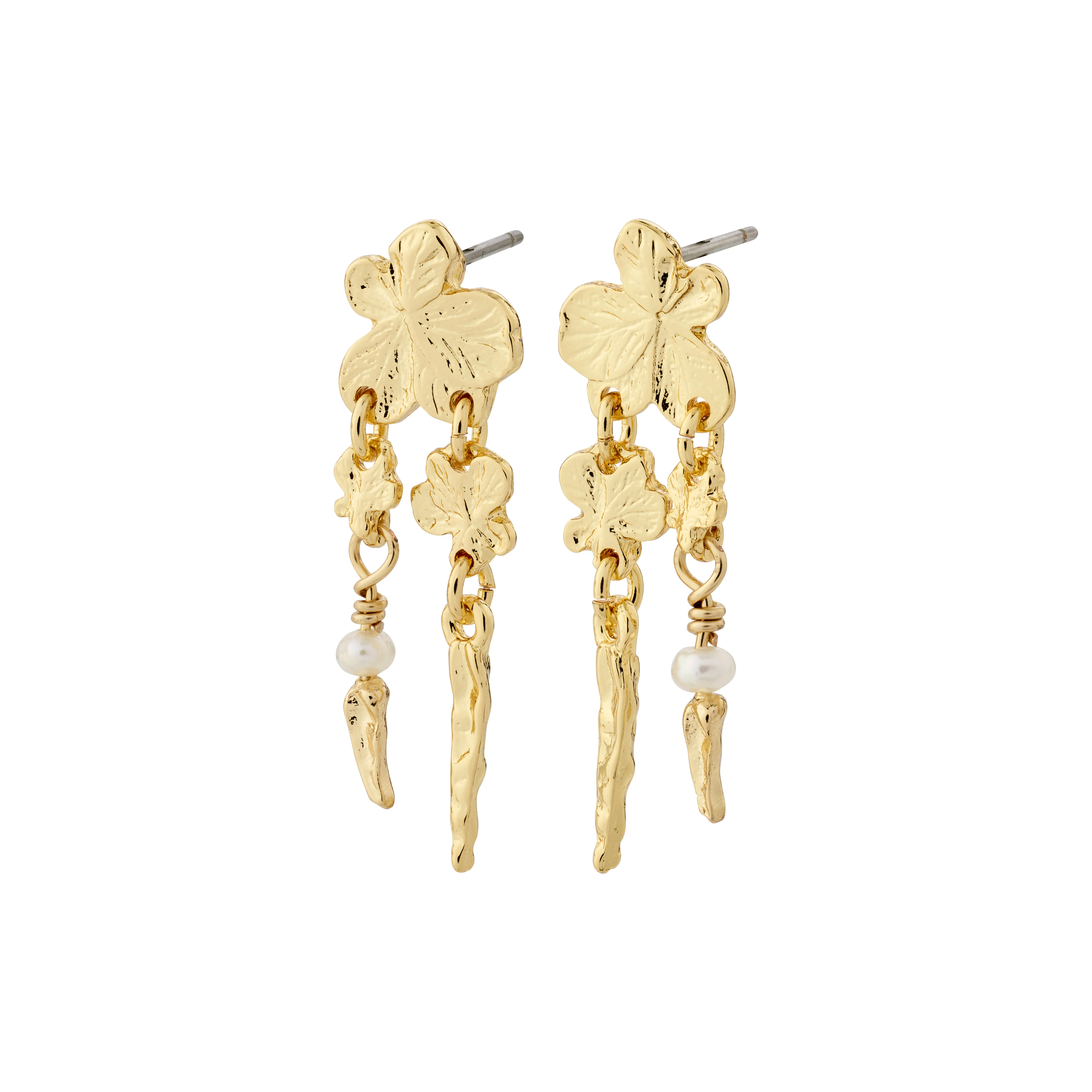 ZHURI earrings gold-plated