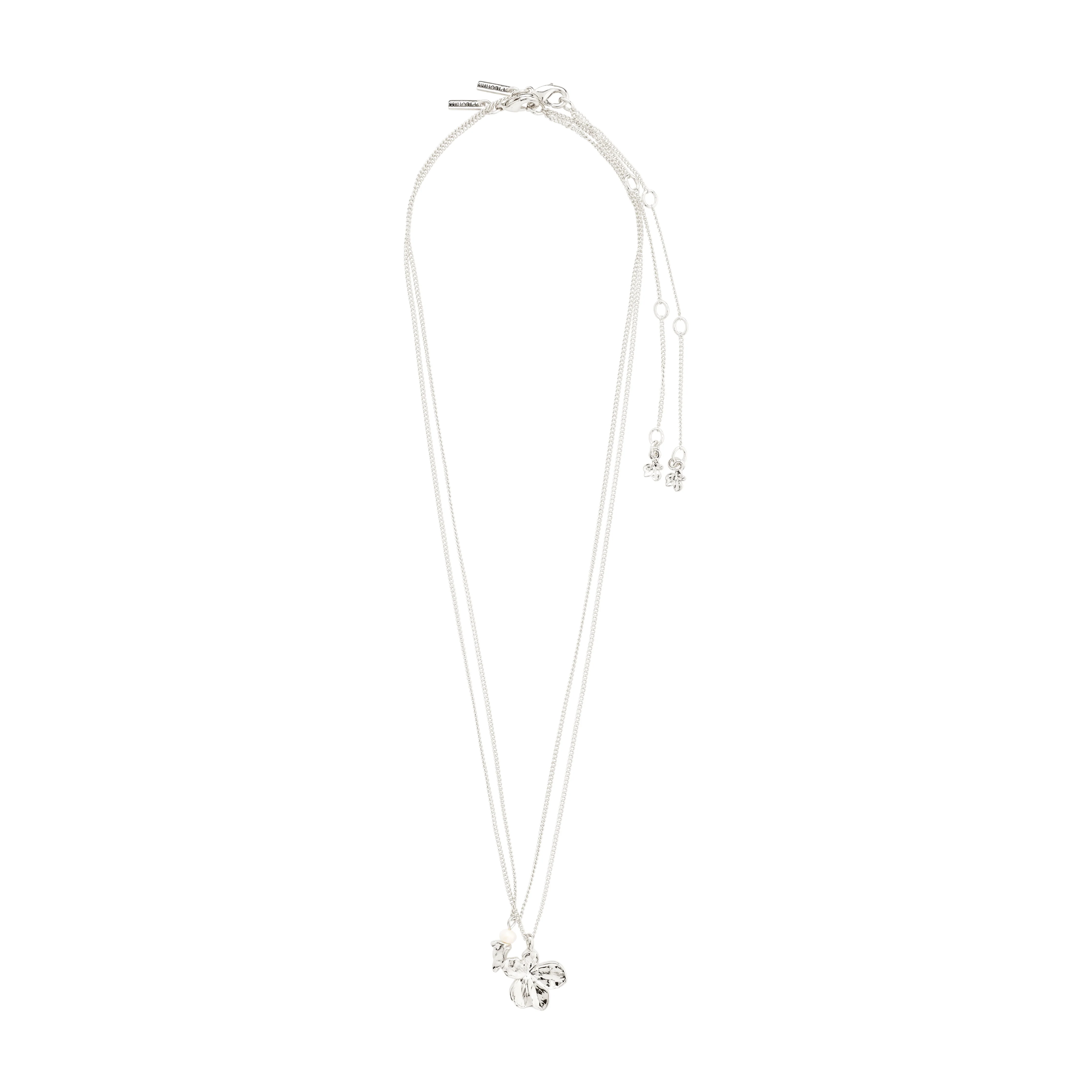 ZHURI necklace 2-in-1 set silver-plated - Image 4