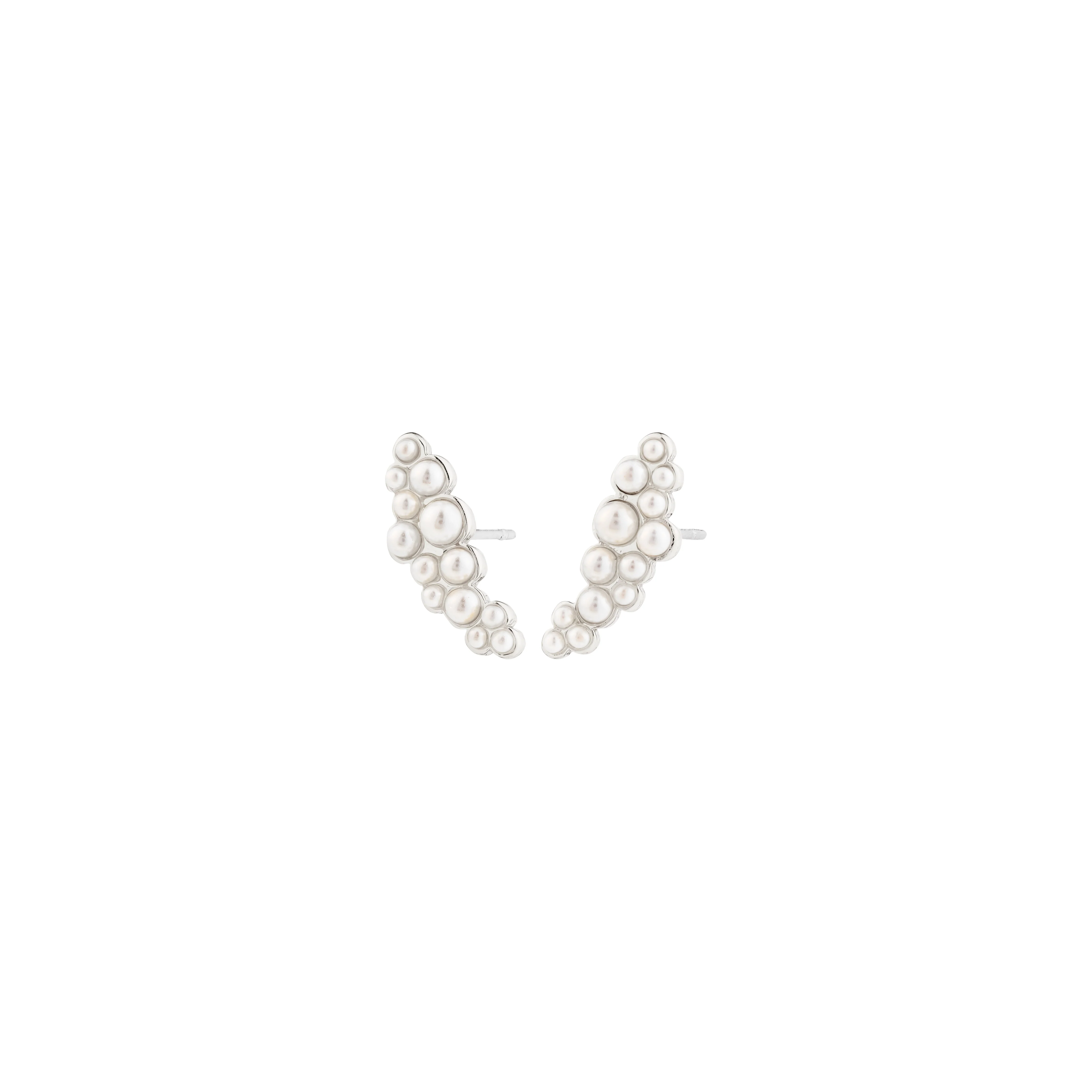 JOVA pearl earrings silver-plated