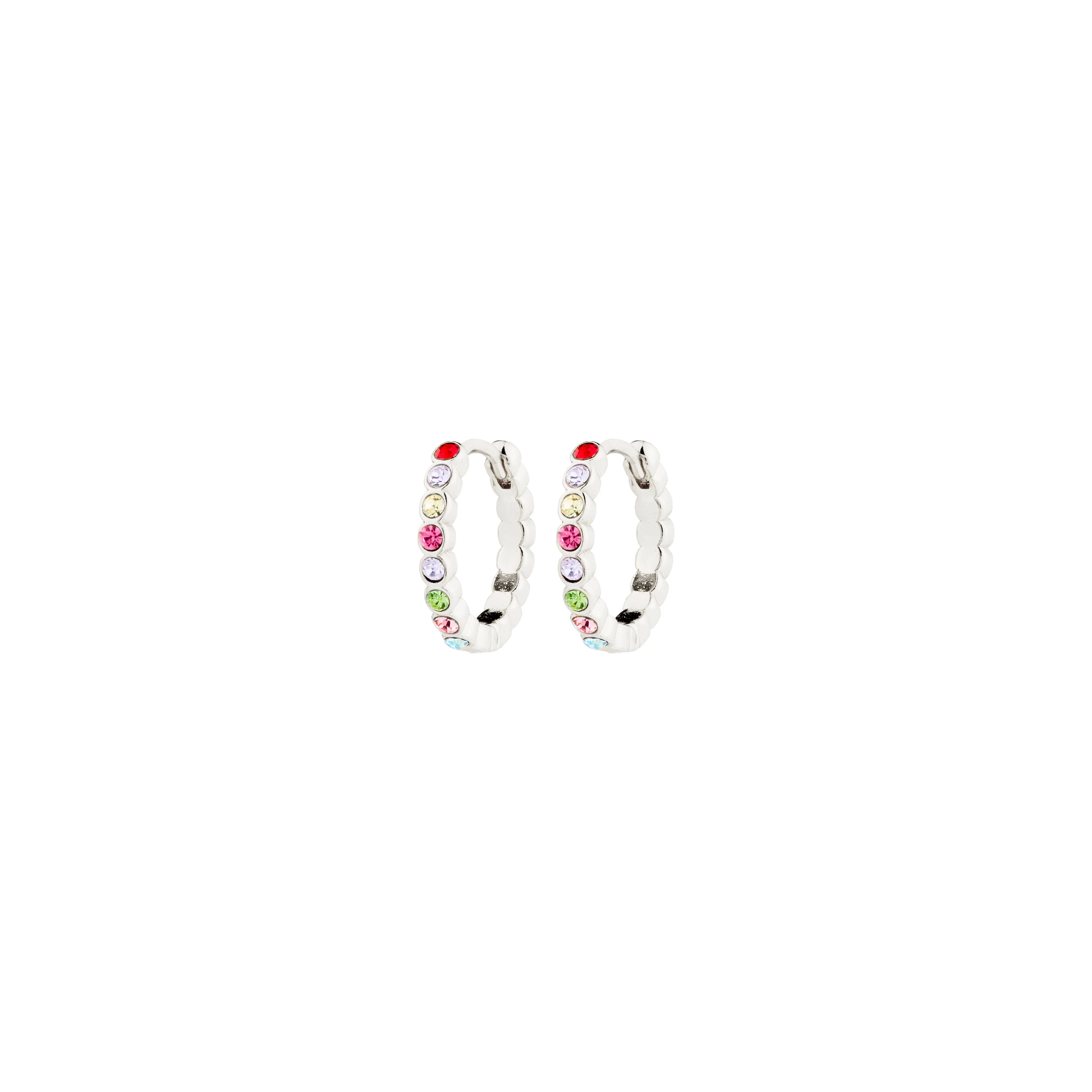 KLEOPRATRA hoop earrings silver-plated