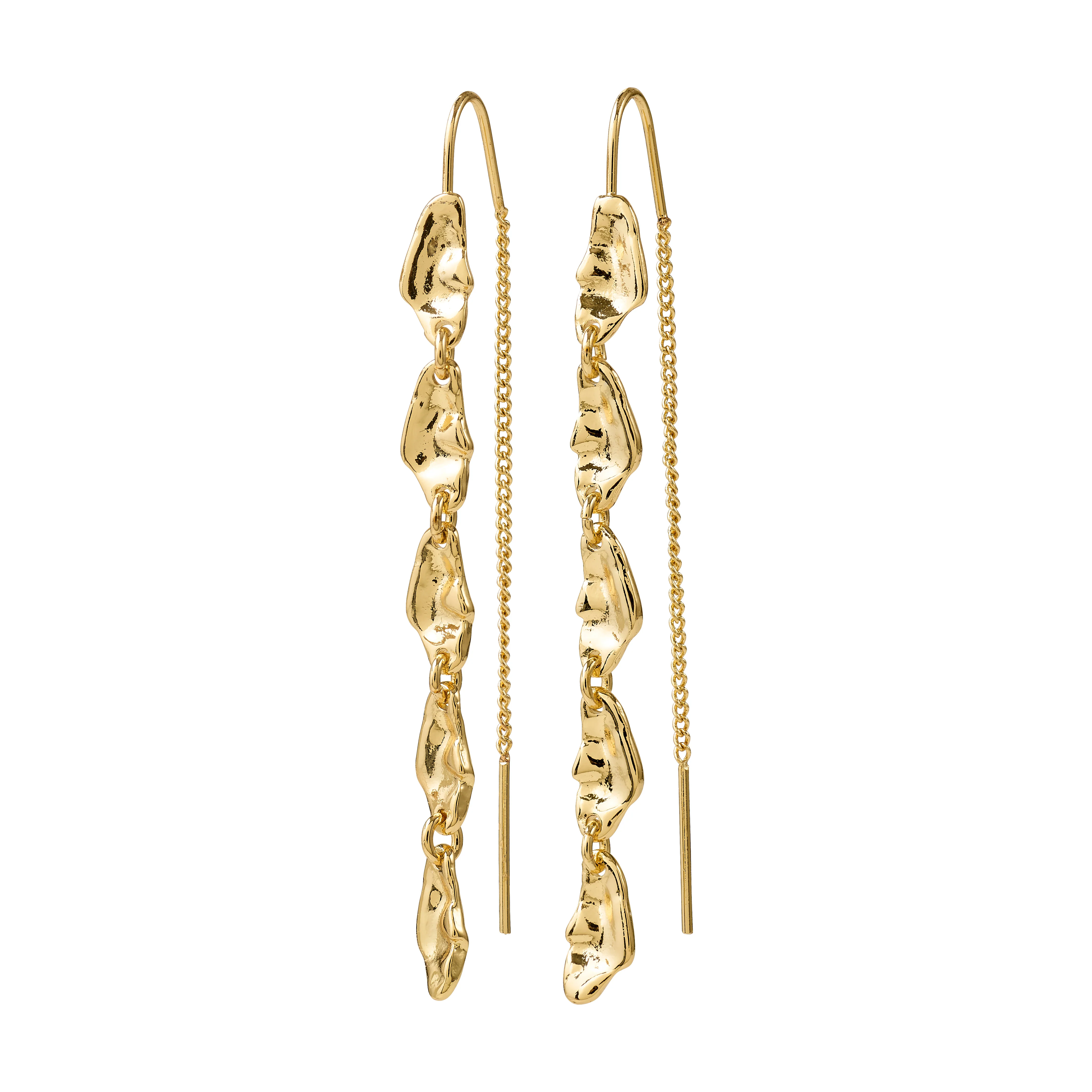 ELIYAH chain earrings gold-plated
