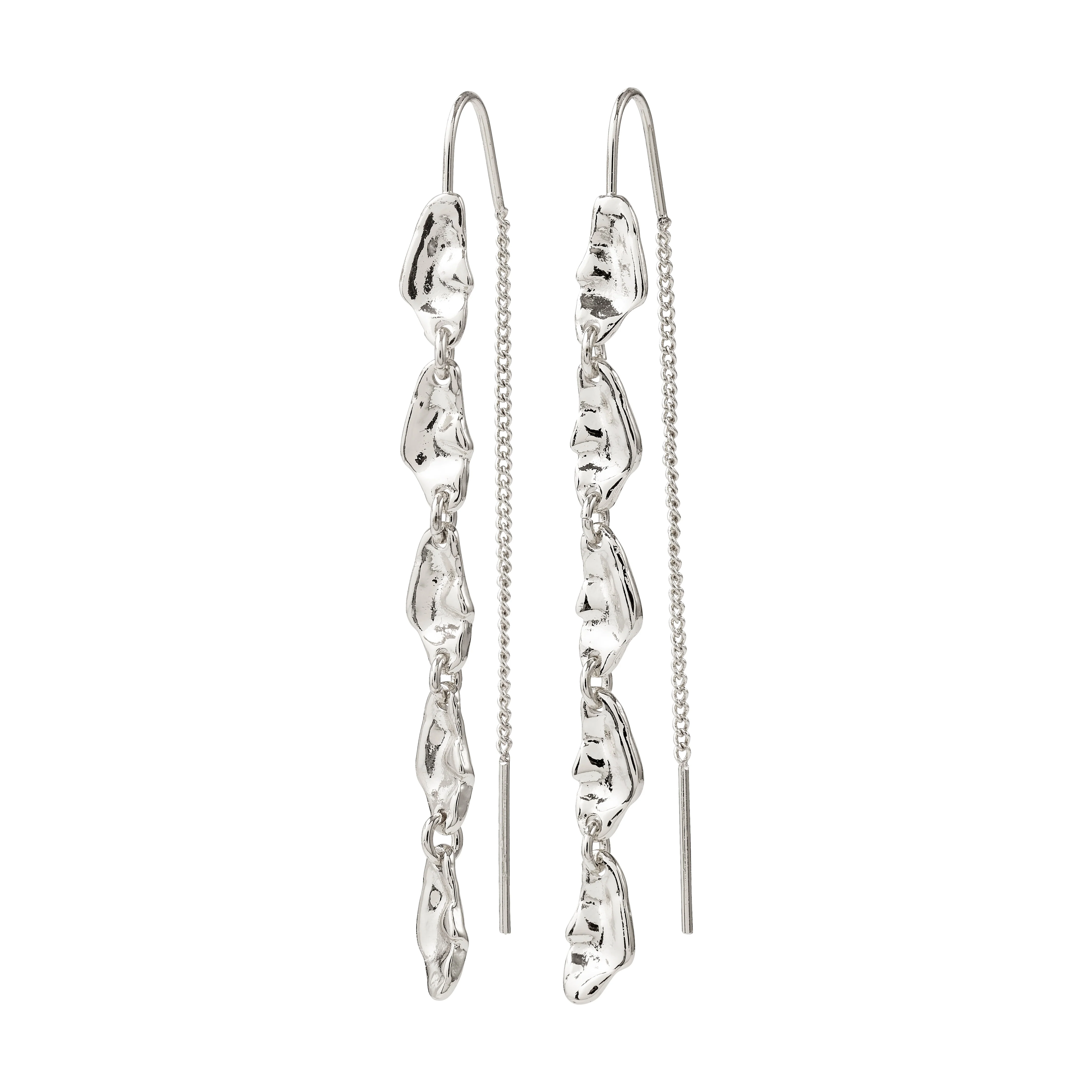ELIYAH chain earrings silver-plated