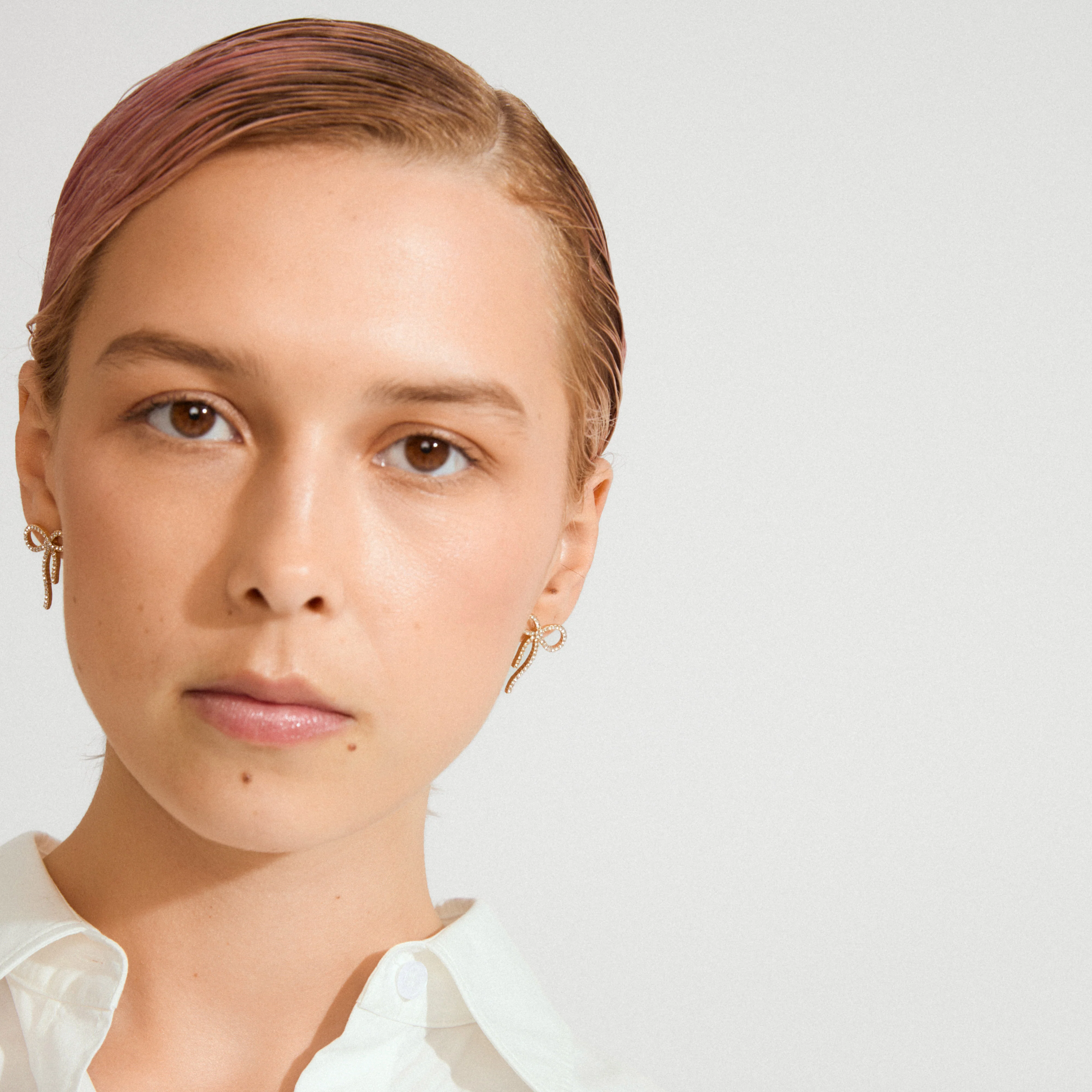 JOLANTA earrings gold-plated - Image 2