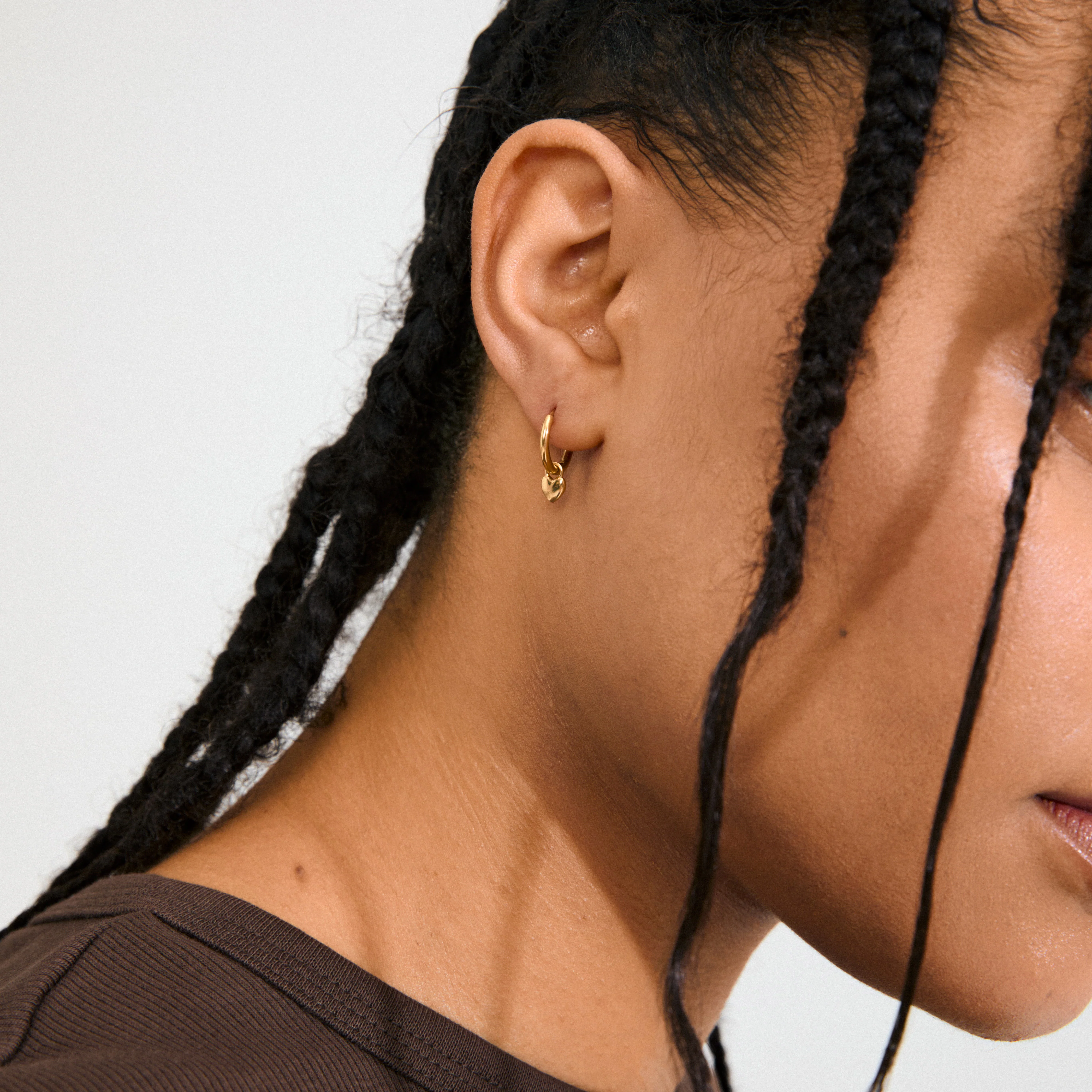 ALAIA earrings gold-plated - Image 3