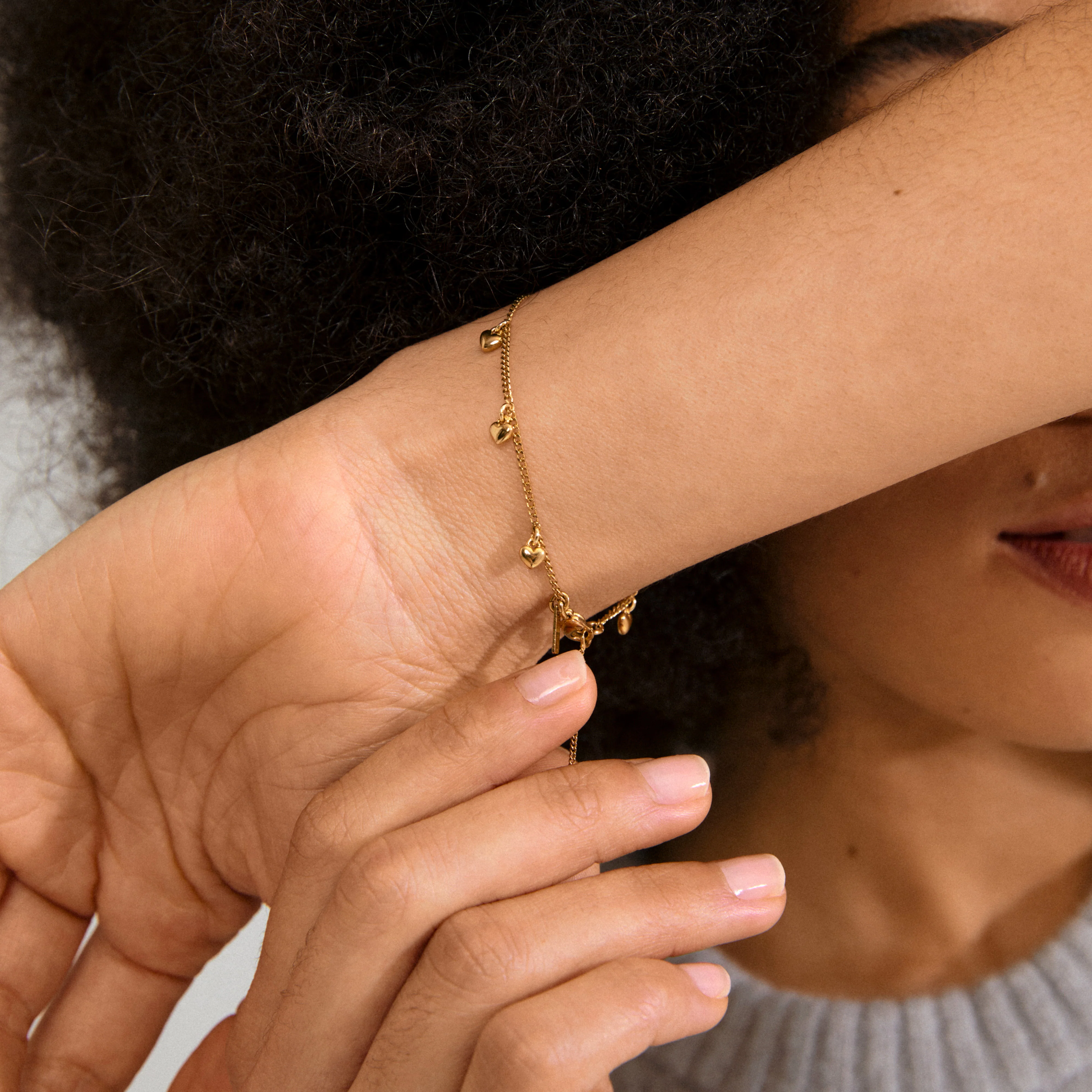 ALAIA bracelet gold-plated - Image 3