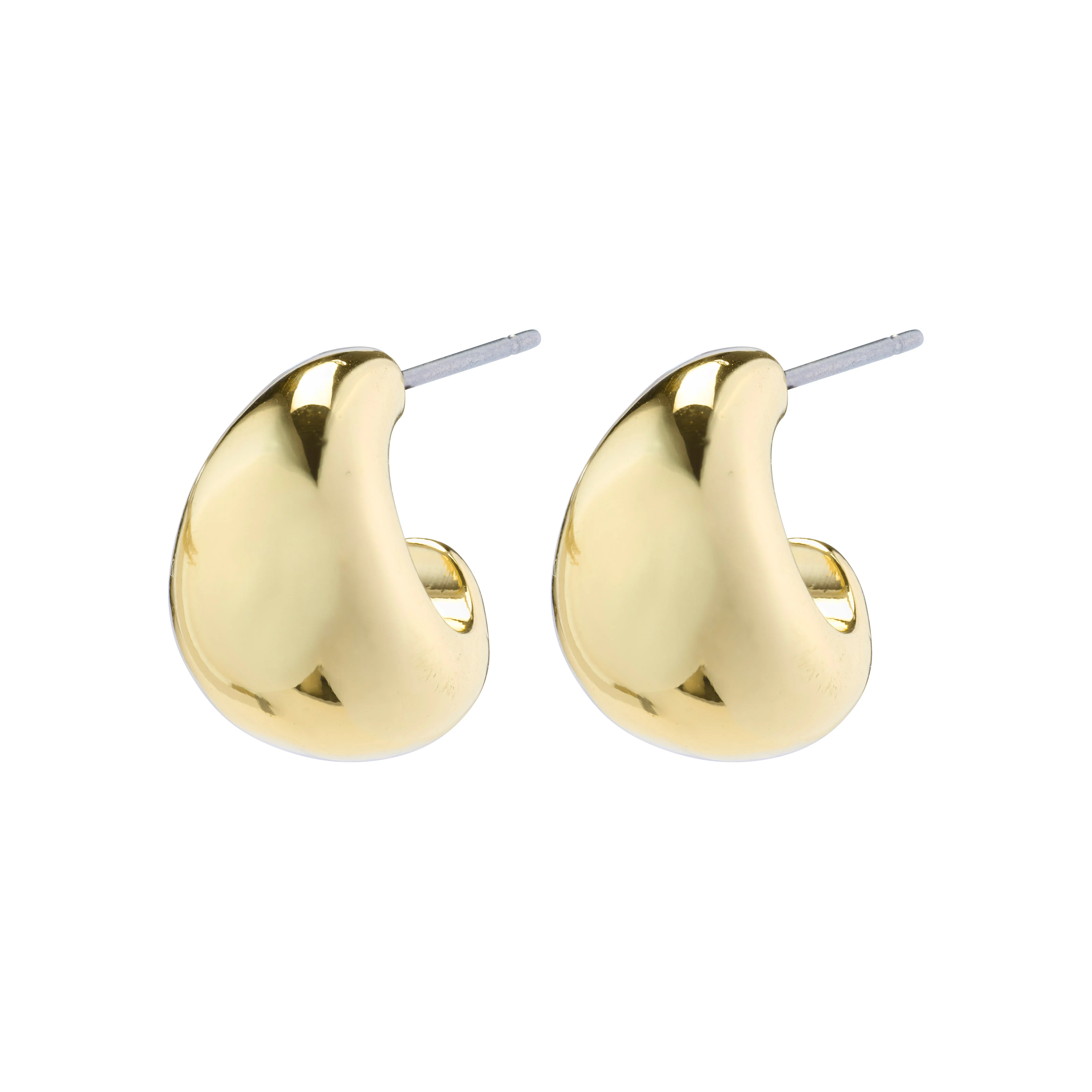 ALEXANE chunky mini hoop earrings gold-plated