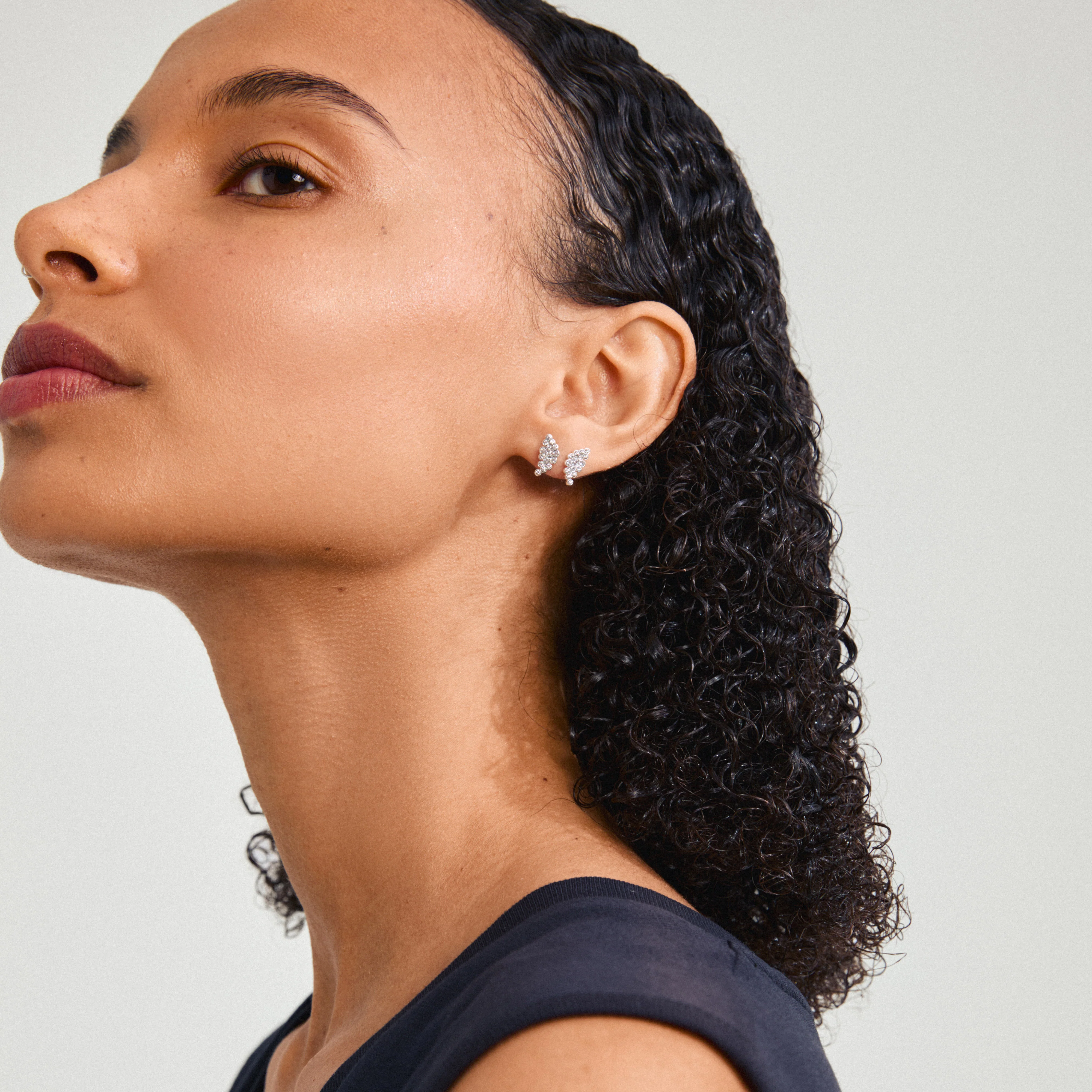 BERENIKE earrings silver-plated - Image 3