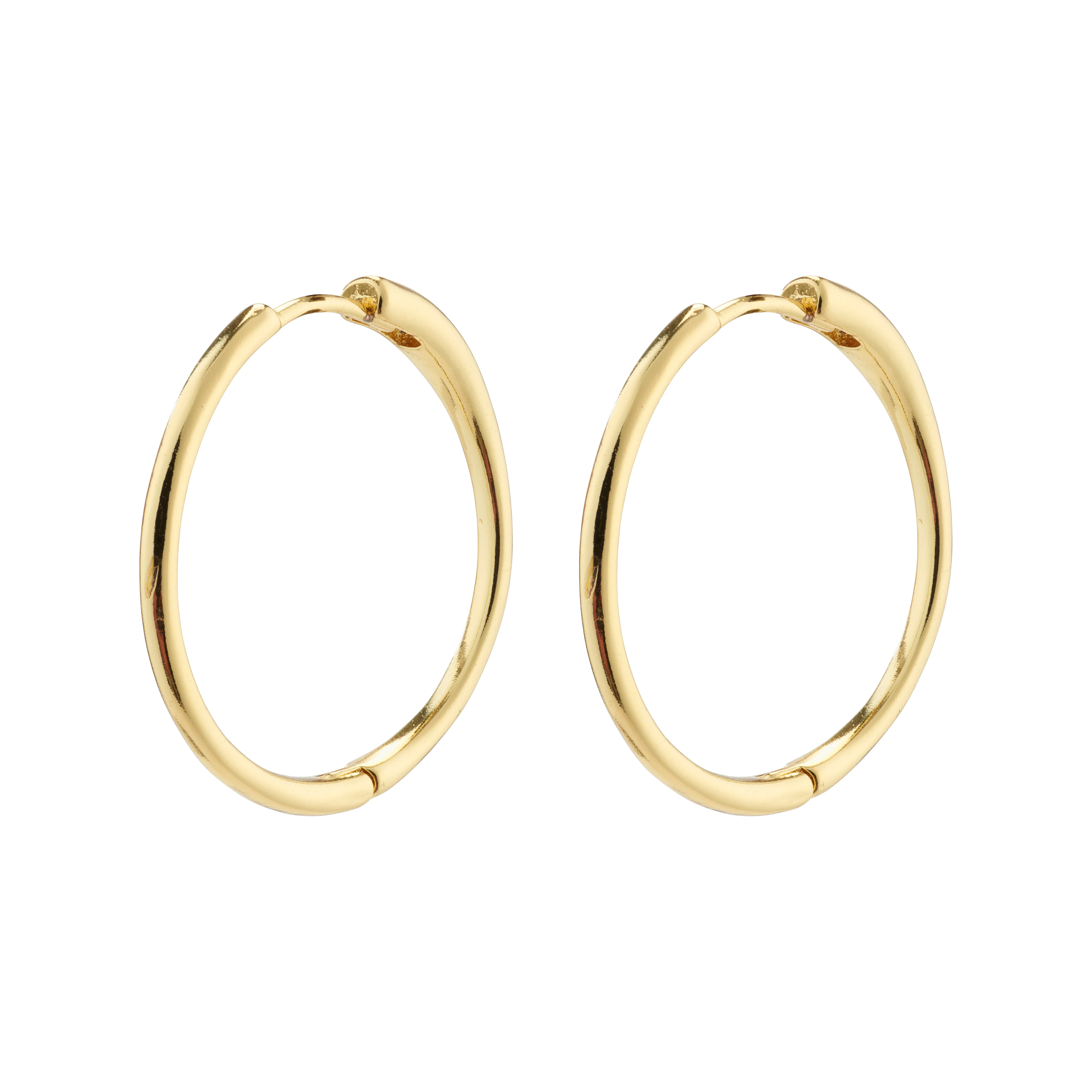 EANNA large hoops gold-plated