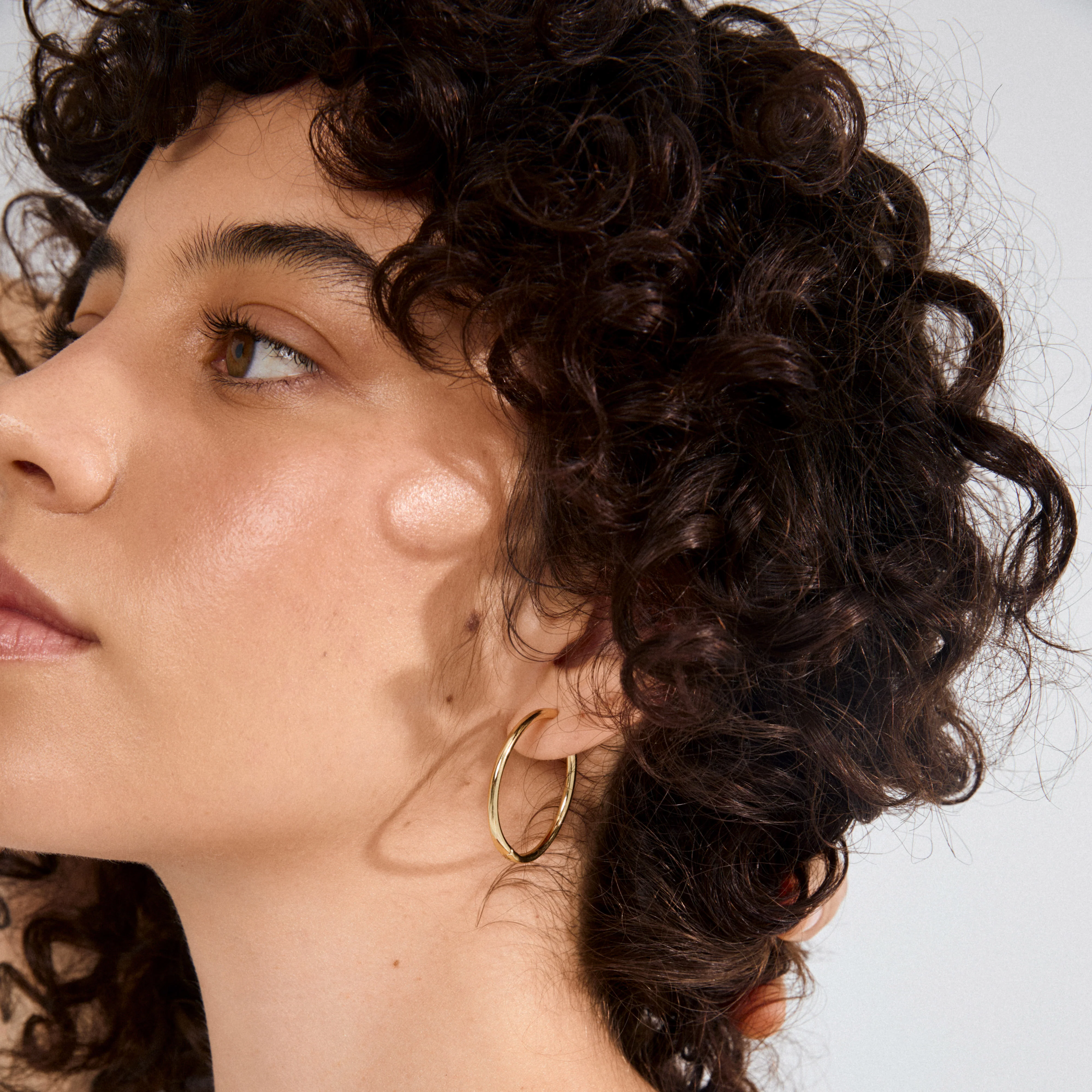 EANNA maxi hoops gold-plated - Image 3