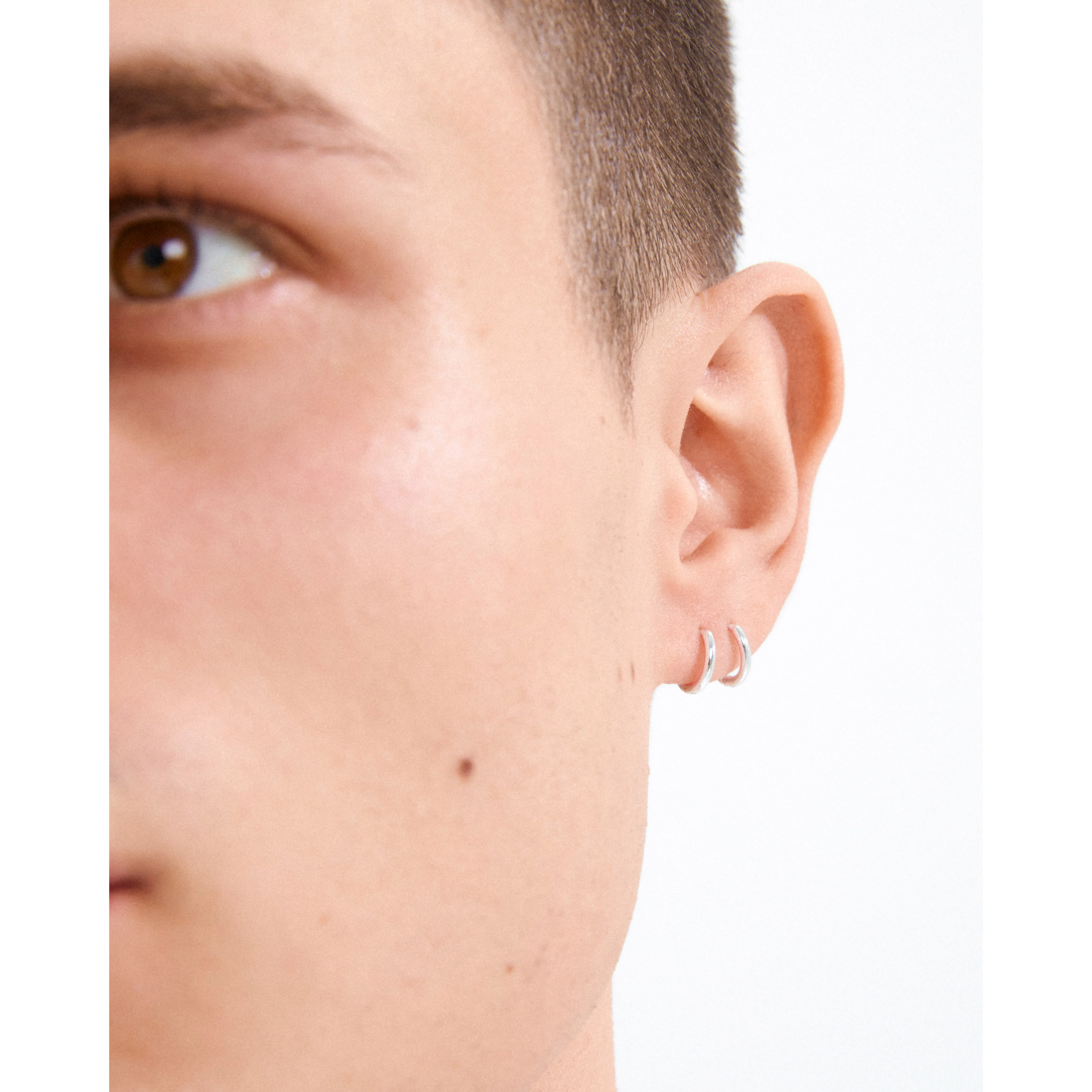 EANNA huggie hoops silver-plated - Image 5