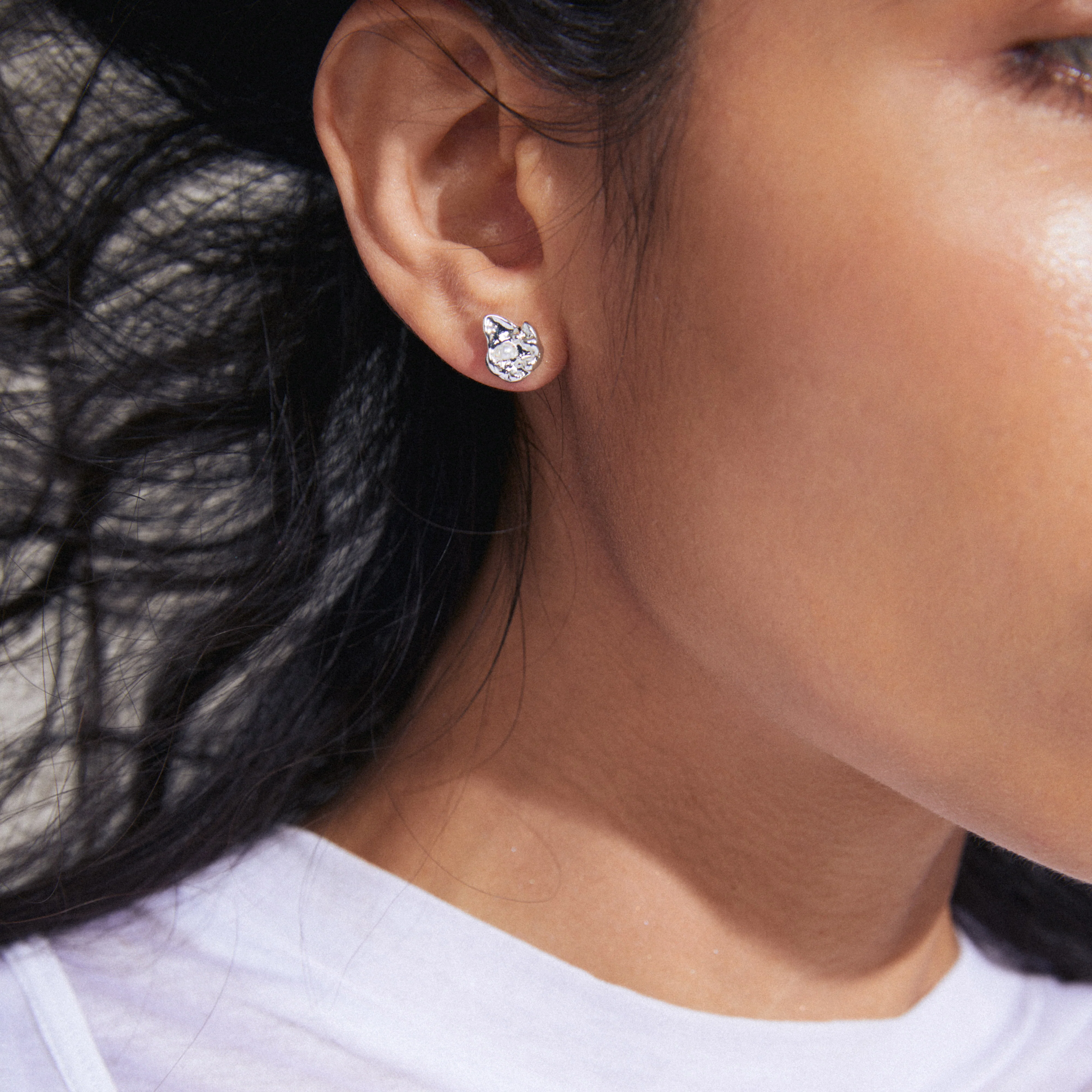 INAYA earrings silver-plated - Image 4