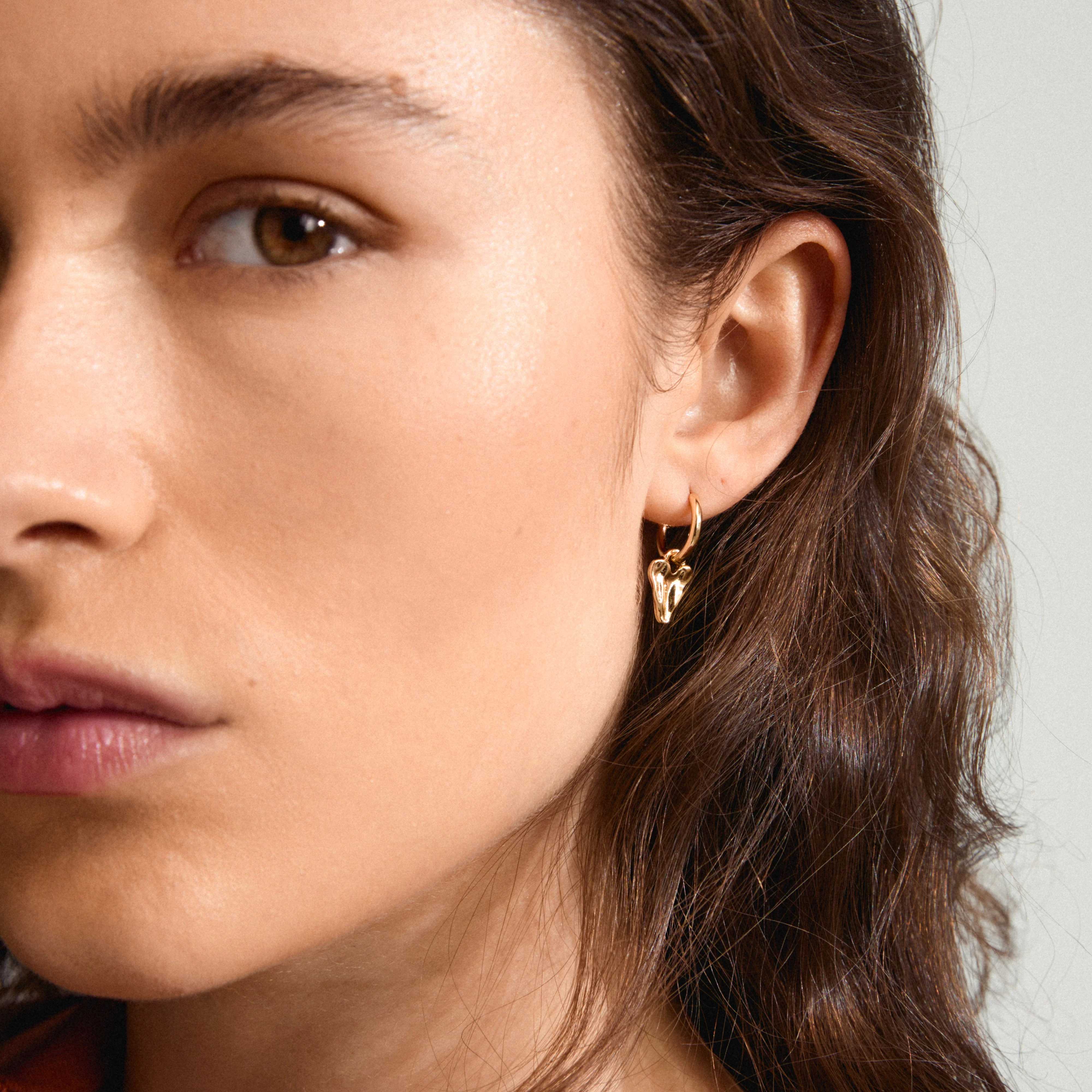 JULES earrings gold-plated - Image 3