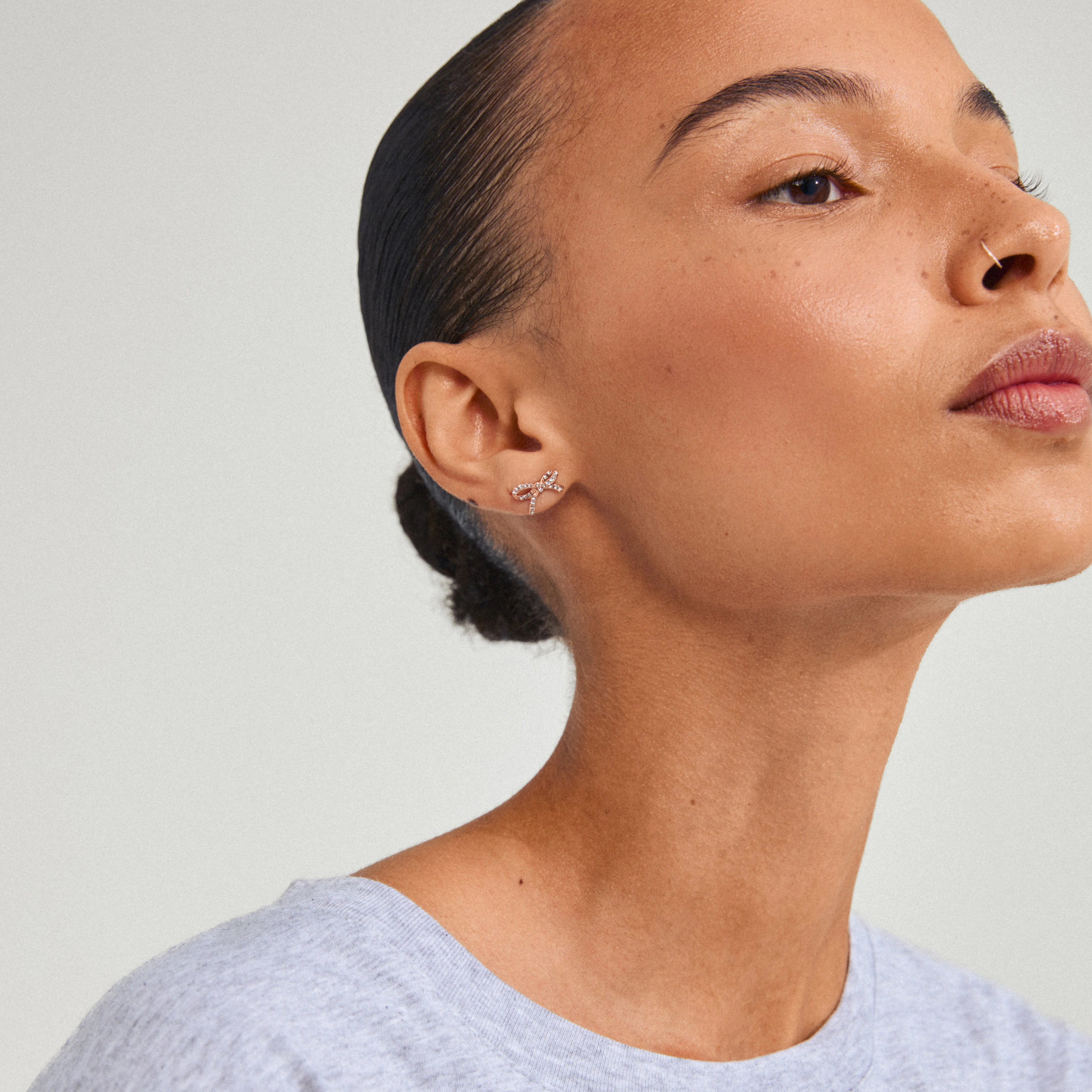 CATHARINA earrings rose gold-plated - Image 2