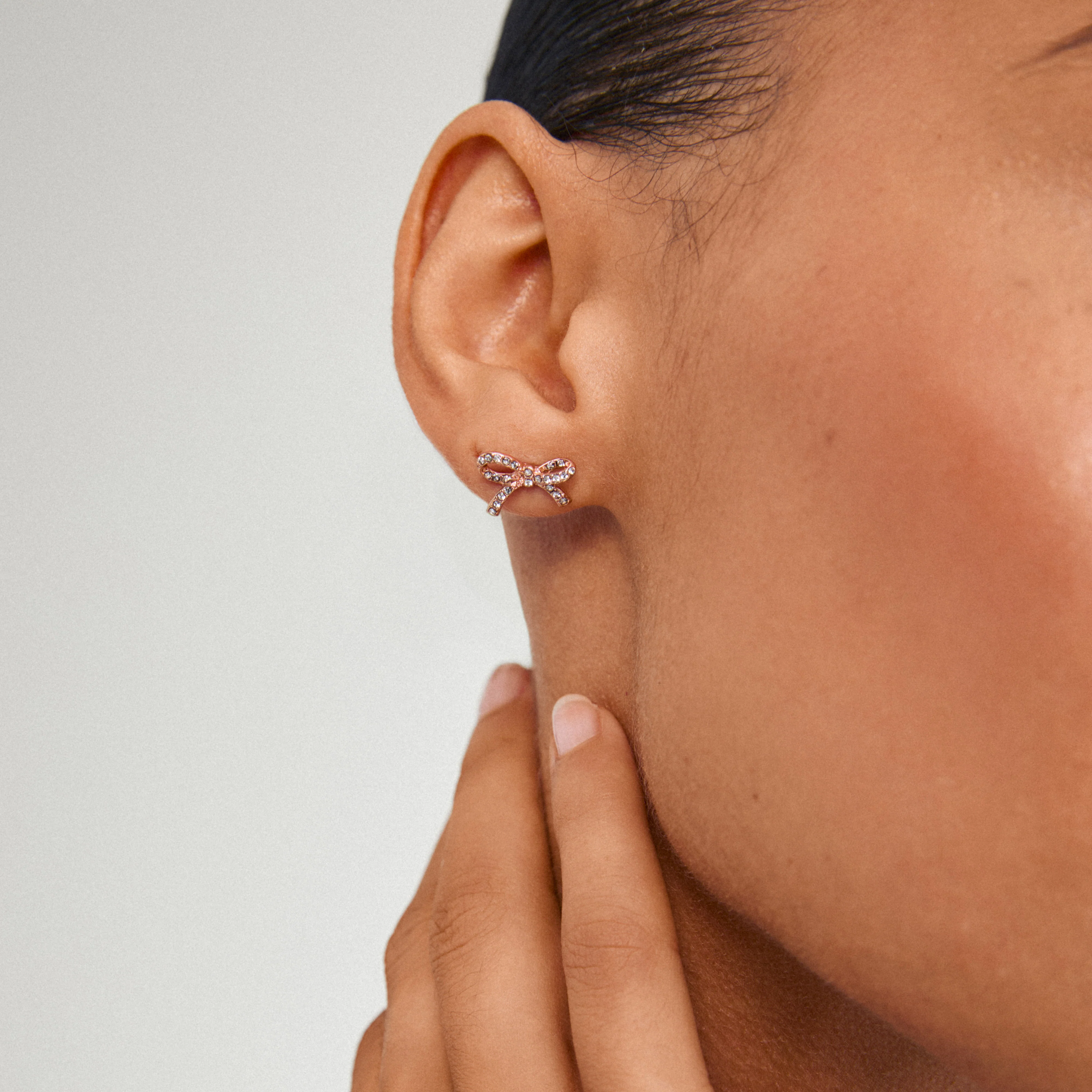 CATHARINA earrings rose gold-plated - Image 3