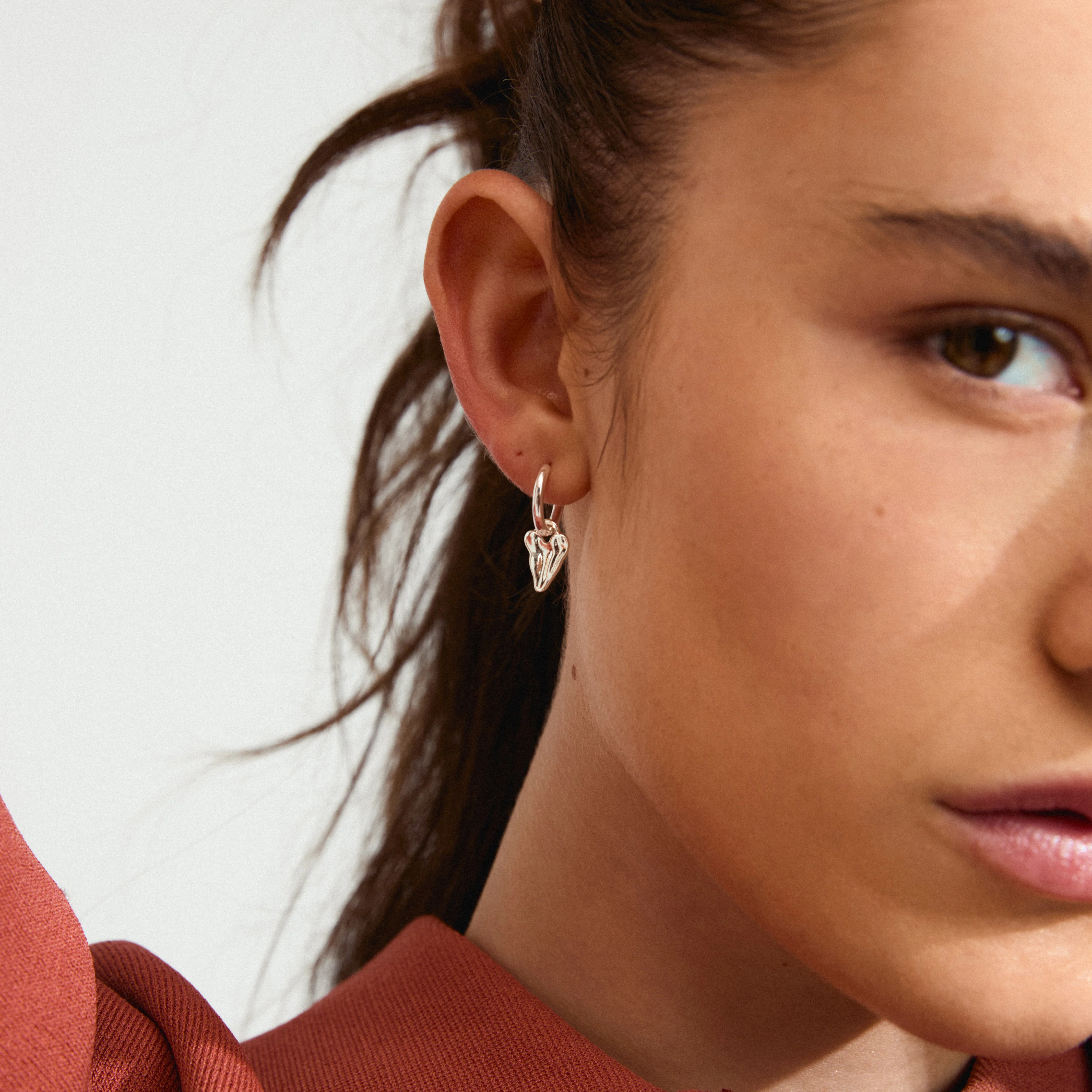 JULES earrings silver-plated - Image 3