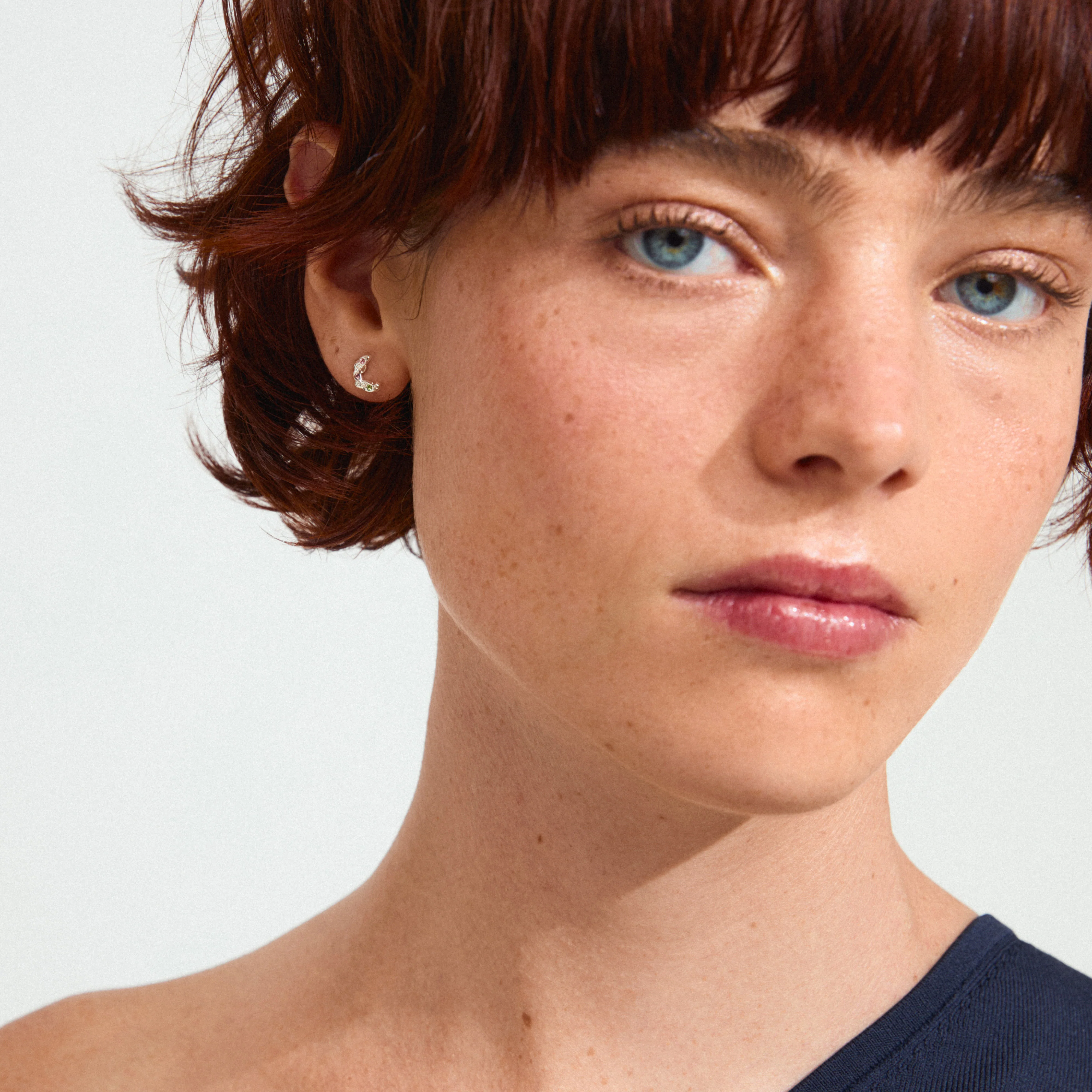 KORA earrings silver-plated - Image 2