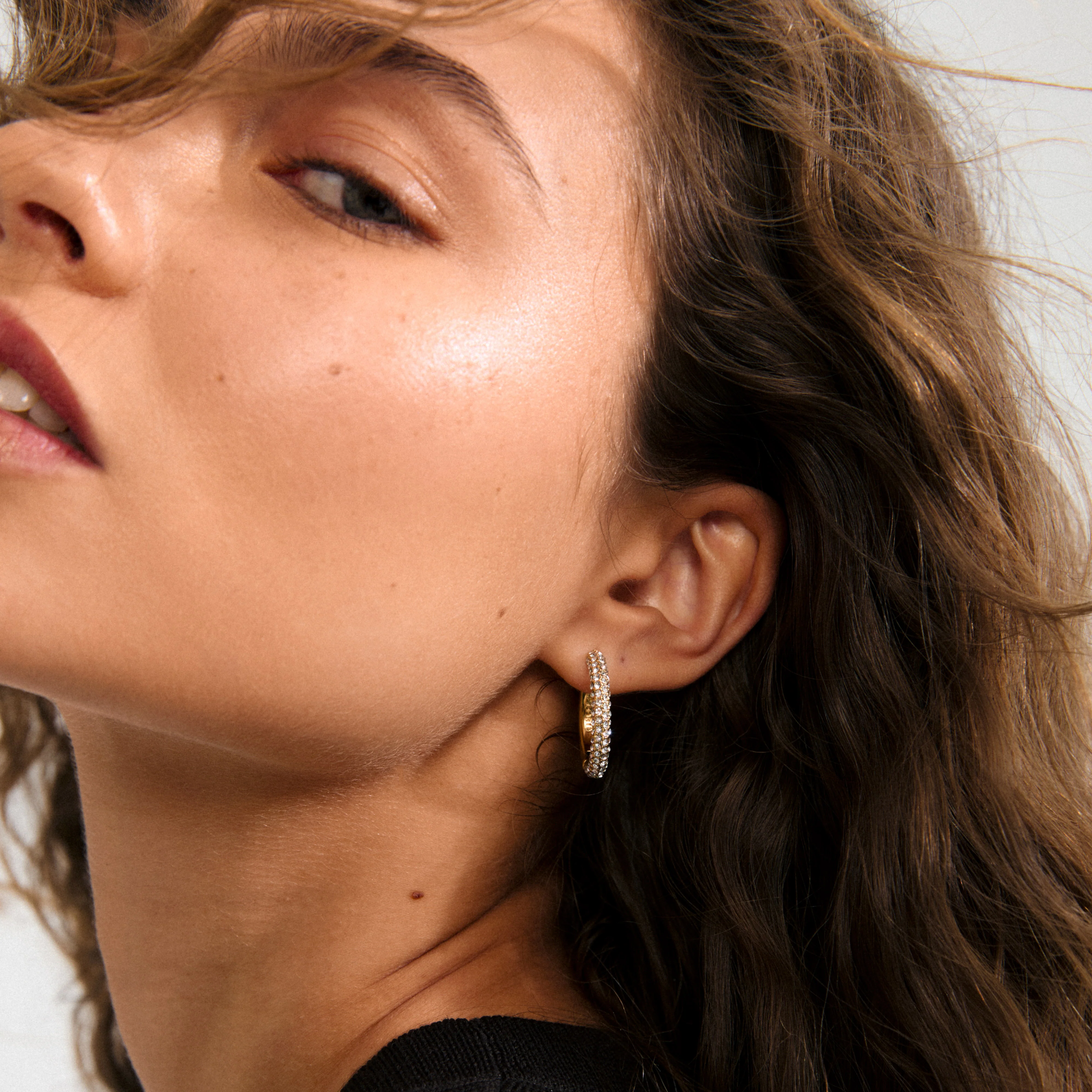 TATUM large hoops gold-plated - Image 3