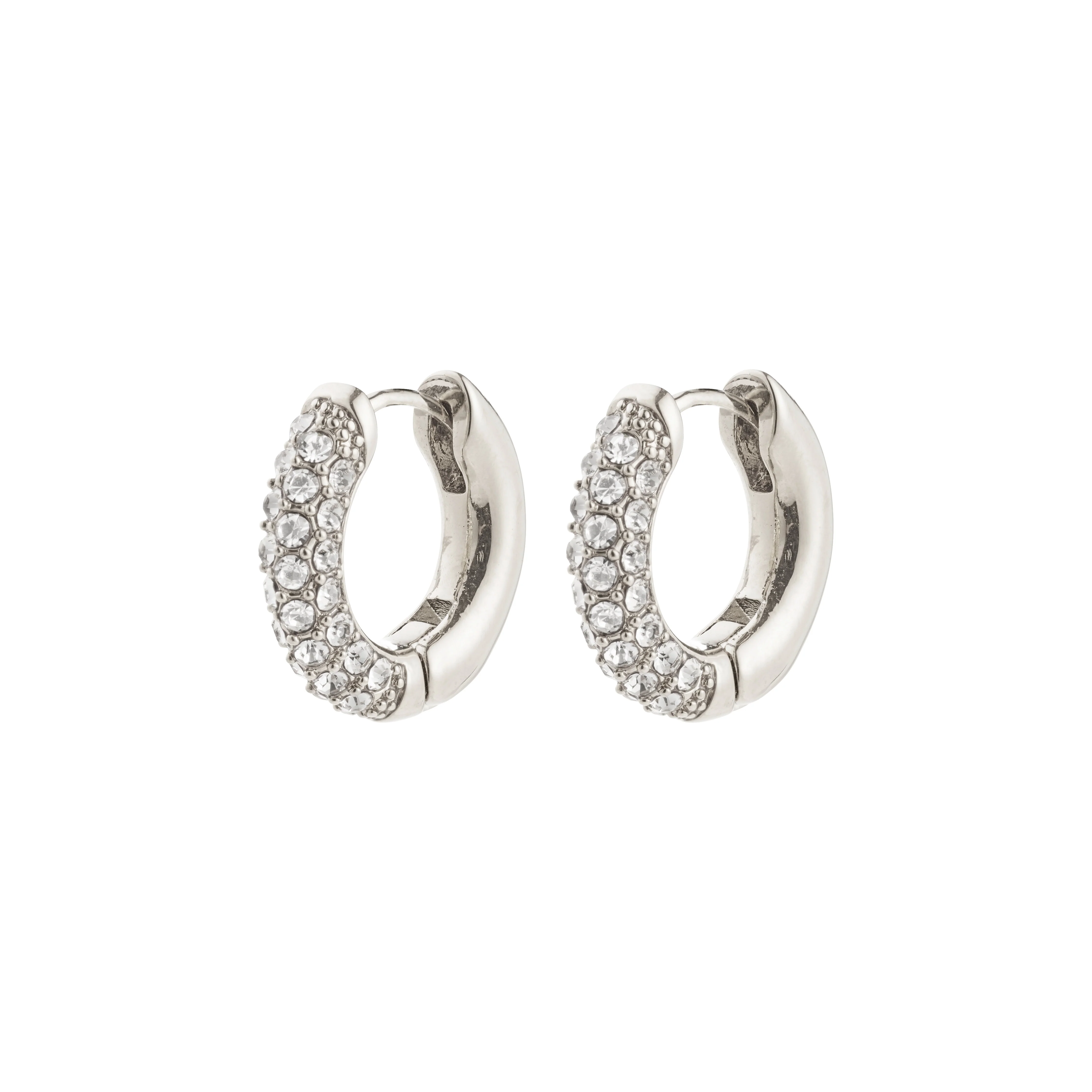 TATUM small hoops silver-plated