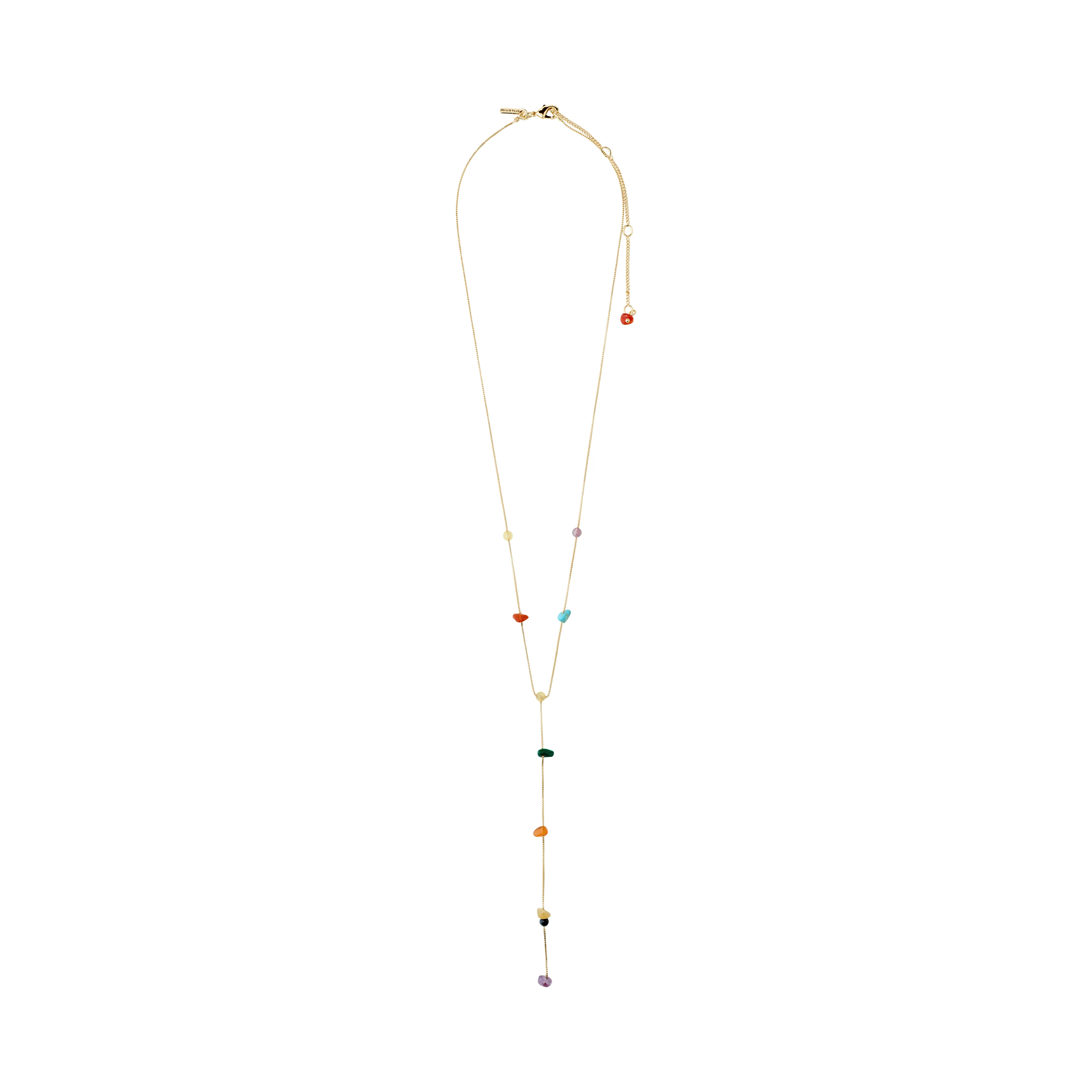 NARI Y-necklace gold-plated - Image 3