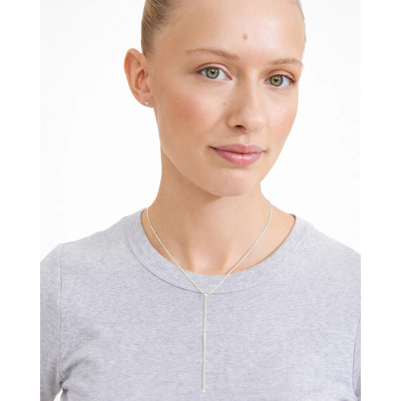 LUMI Y-necklace silver-plated - Image 2