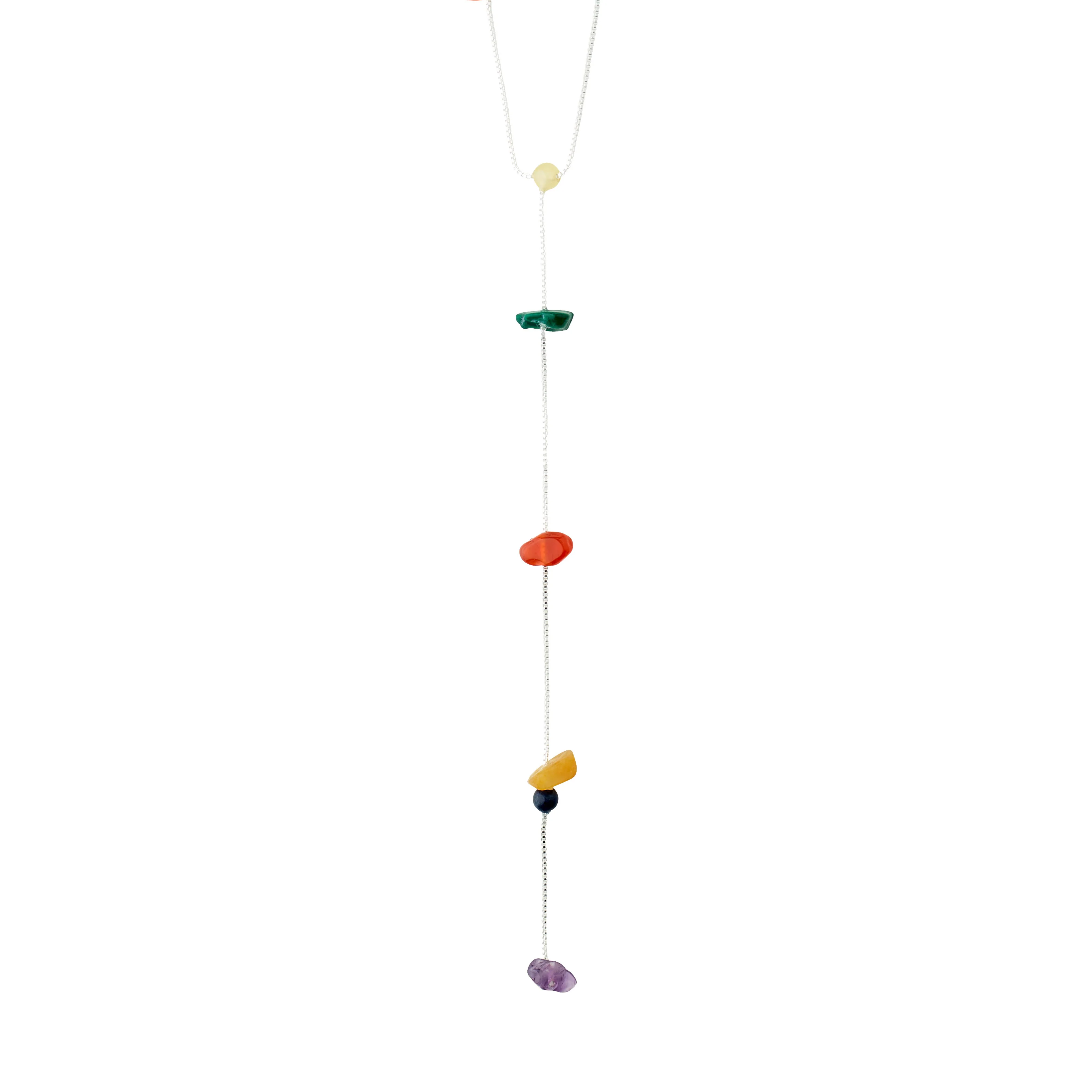 NARI Y-necklace silver-plated