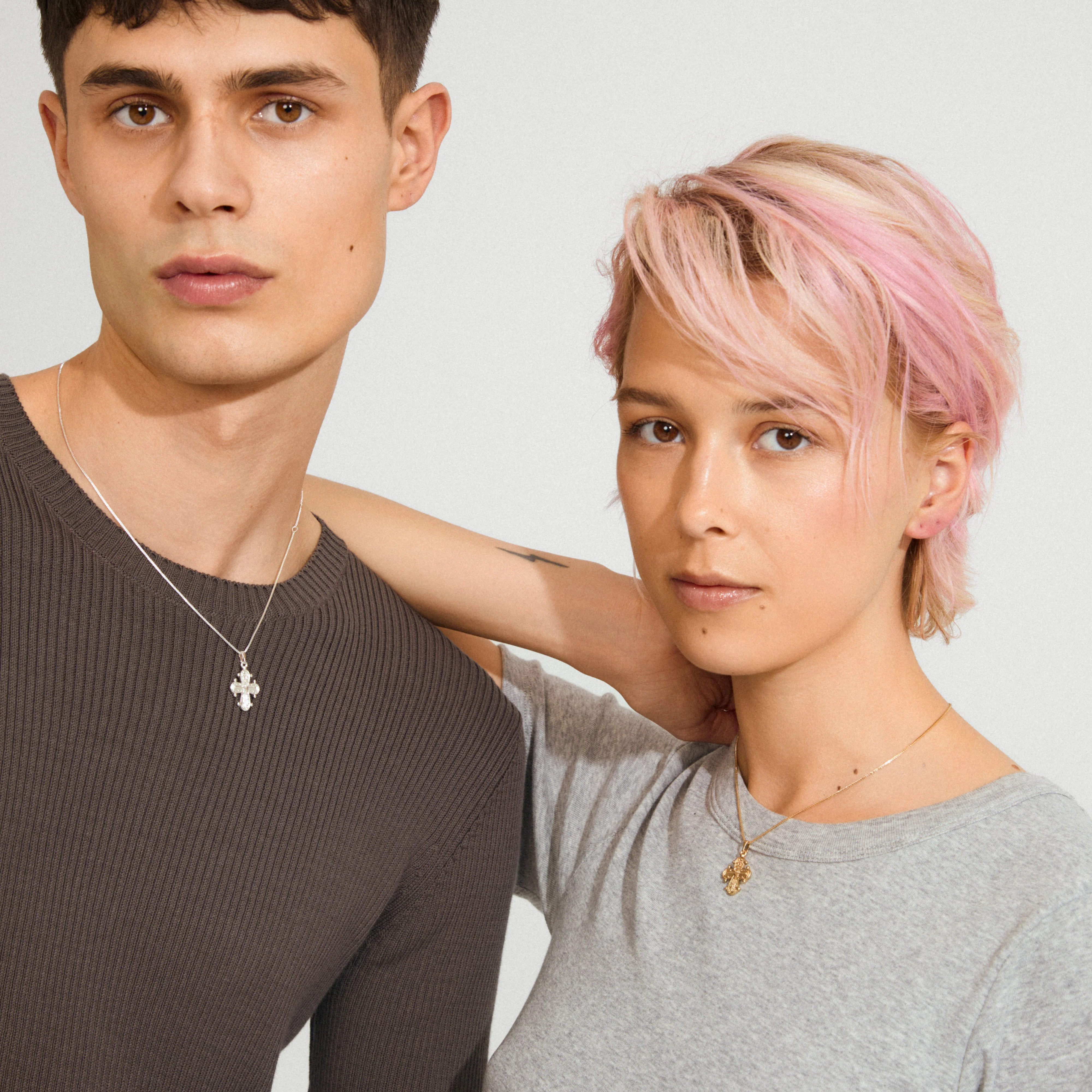 DAGMAR pendant necklace gold-plated - Image 3