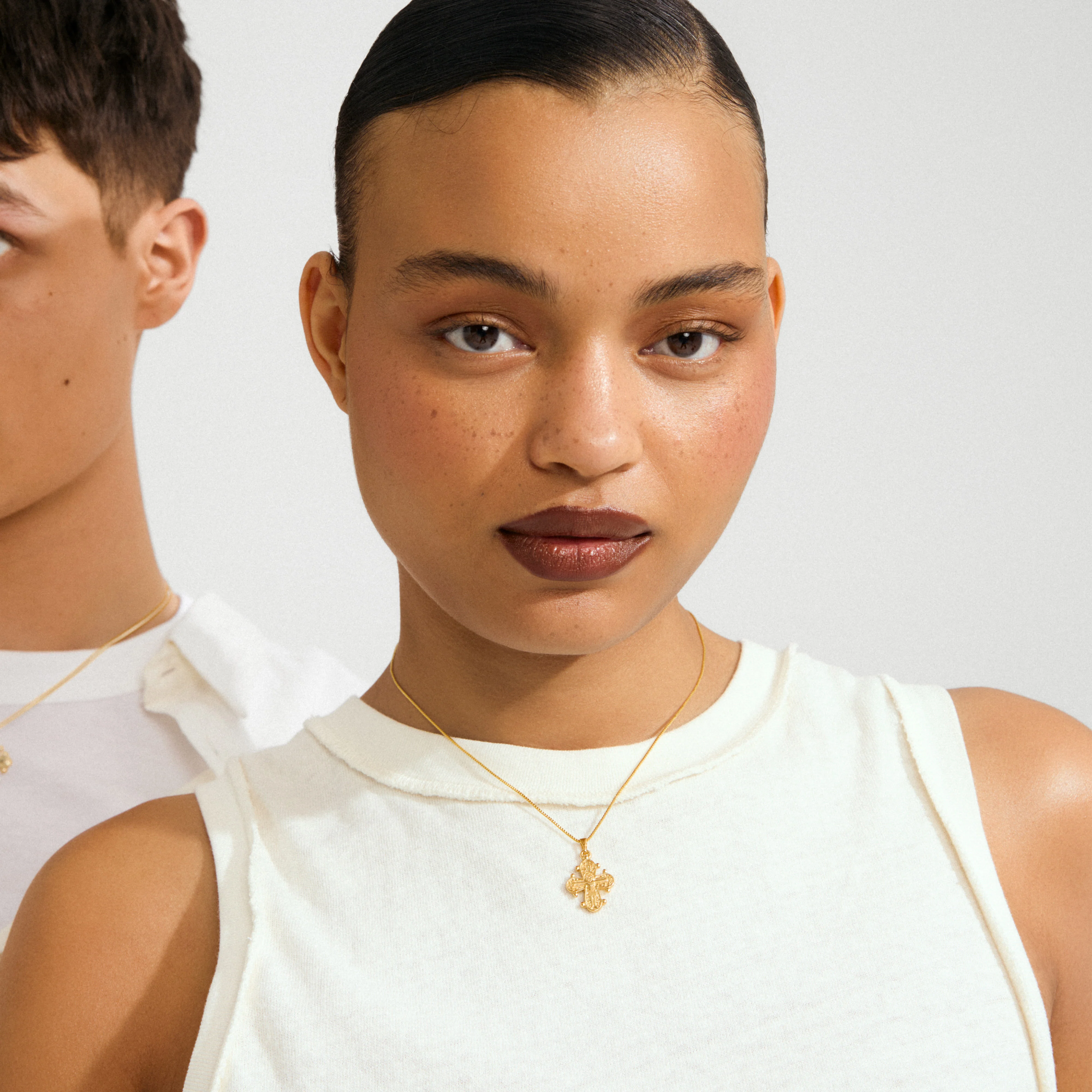 DAGMAR pendant necklace gold-plated - Image 5