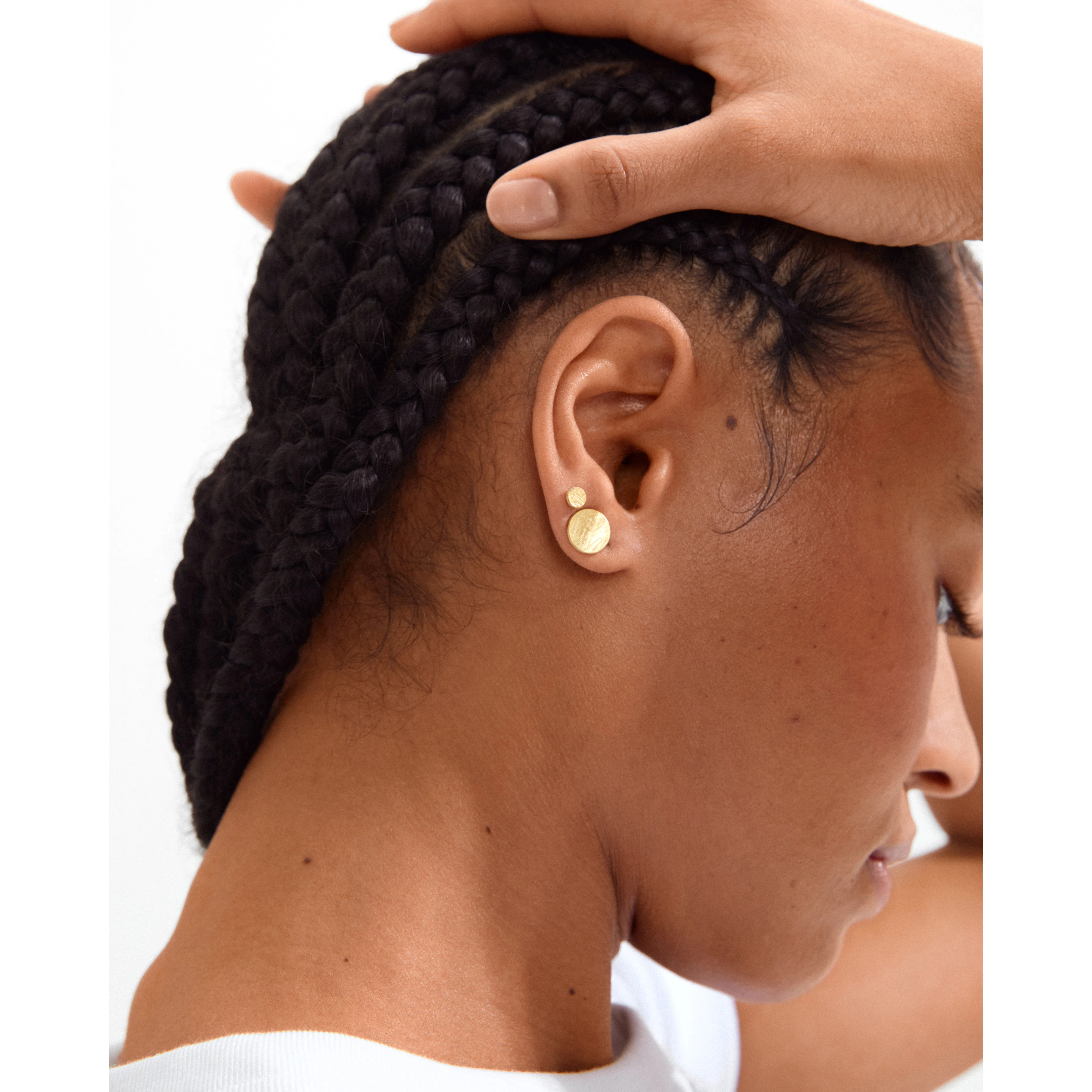 JACY earrings set gold-plated - Image 3