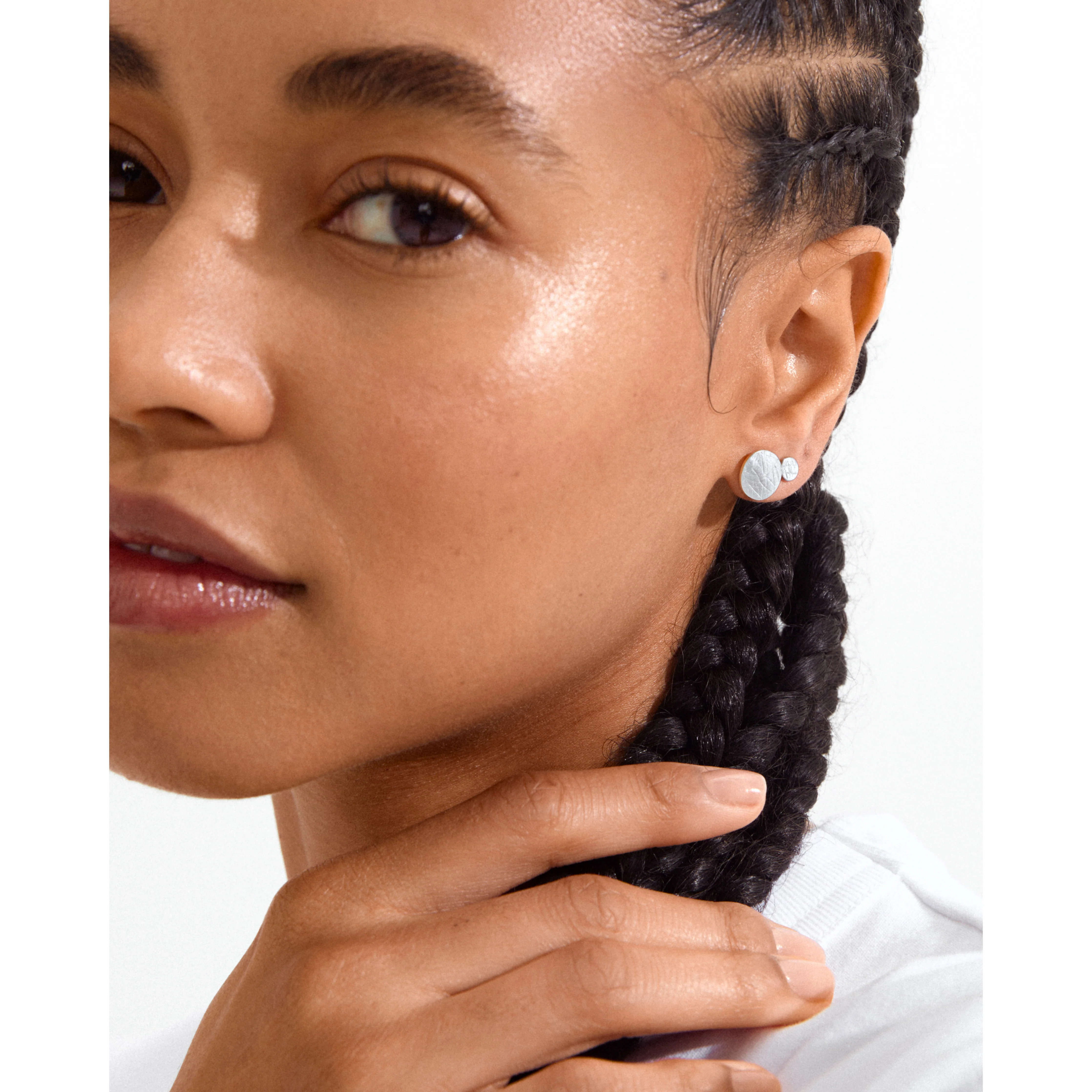 JACY earrings set silver-plated - Image 3