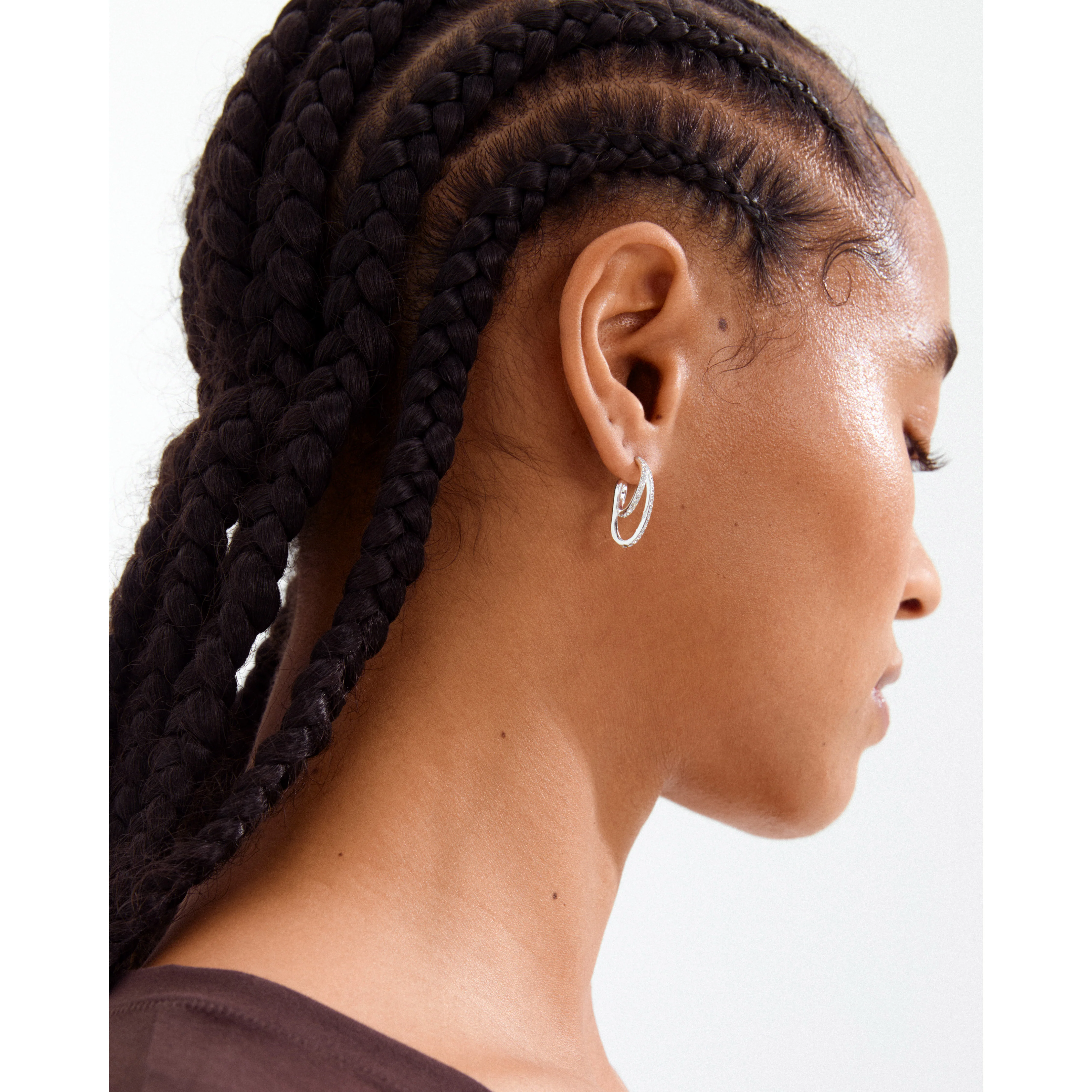 ETTY crystal earrings silver-plated - Image 3