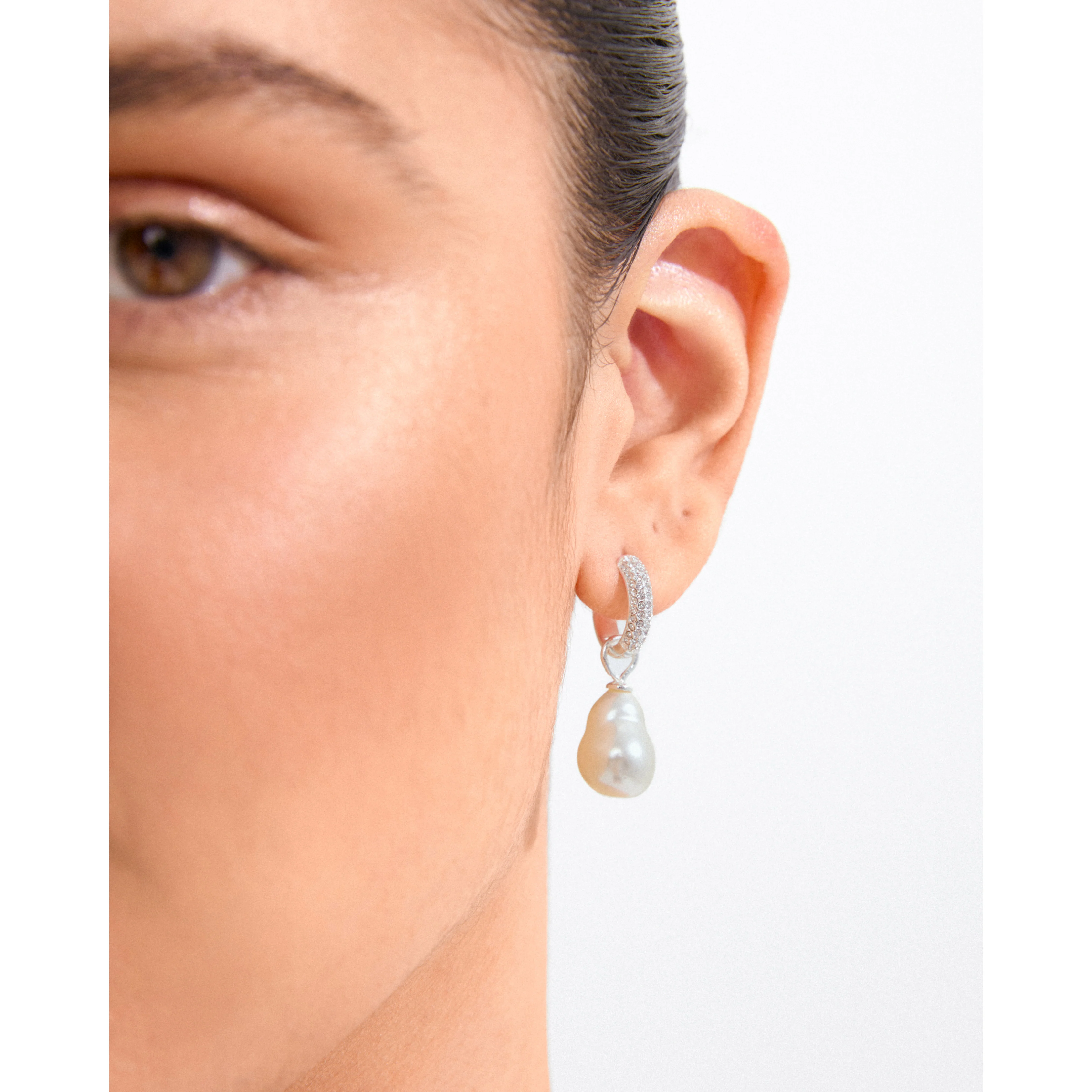 EDELE pearl earrings silver-plated - Image 3