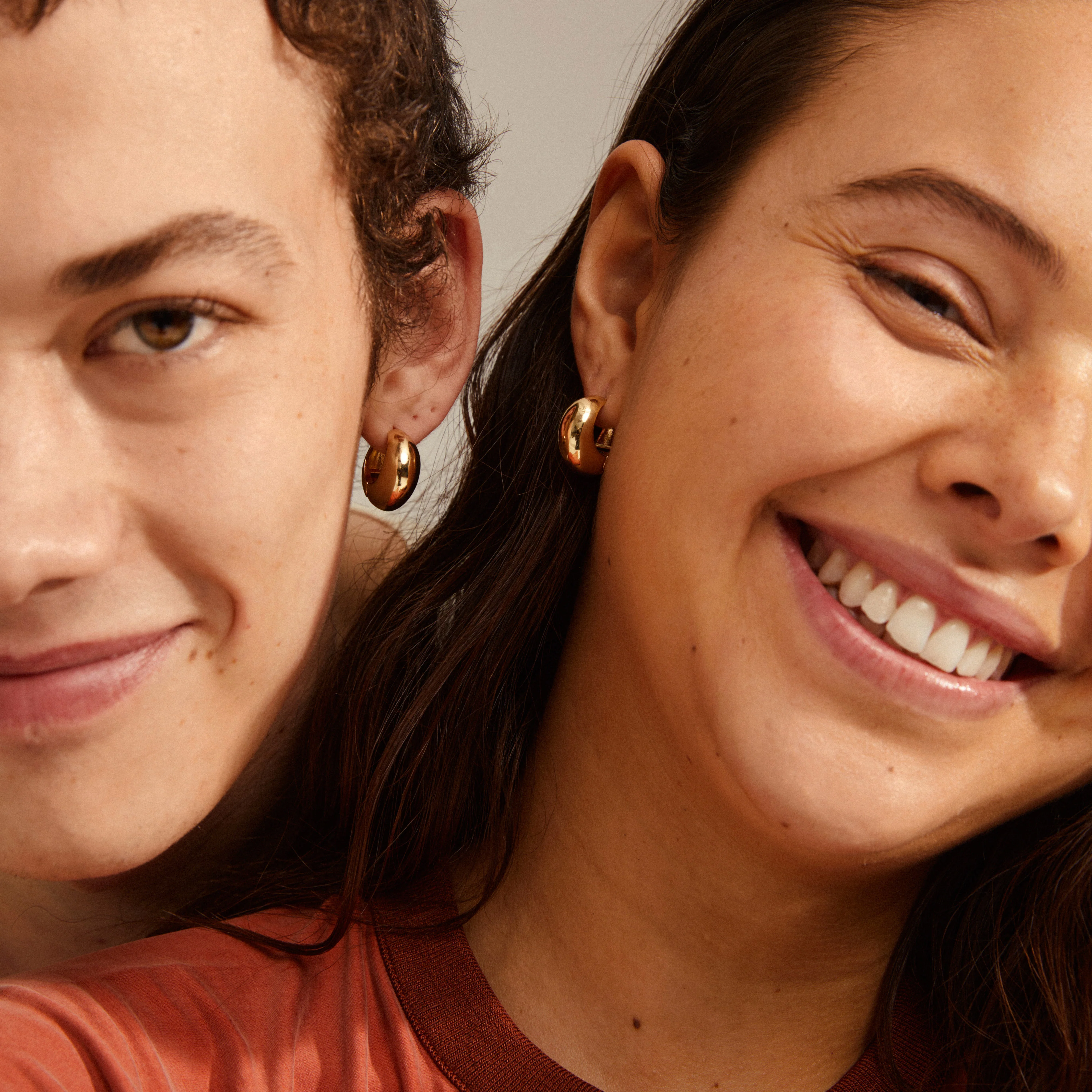 IOANNA chunky hoops gold-plated - Image 5