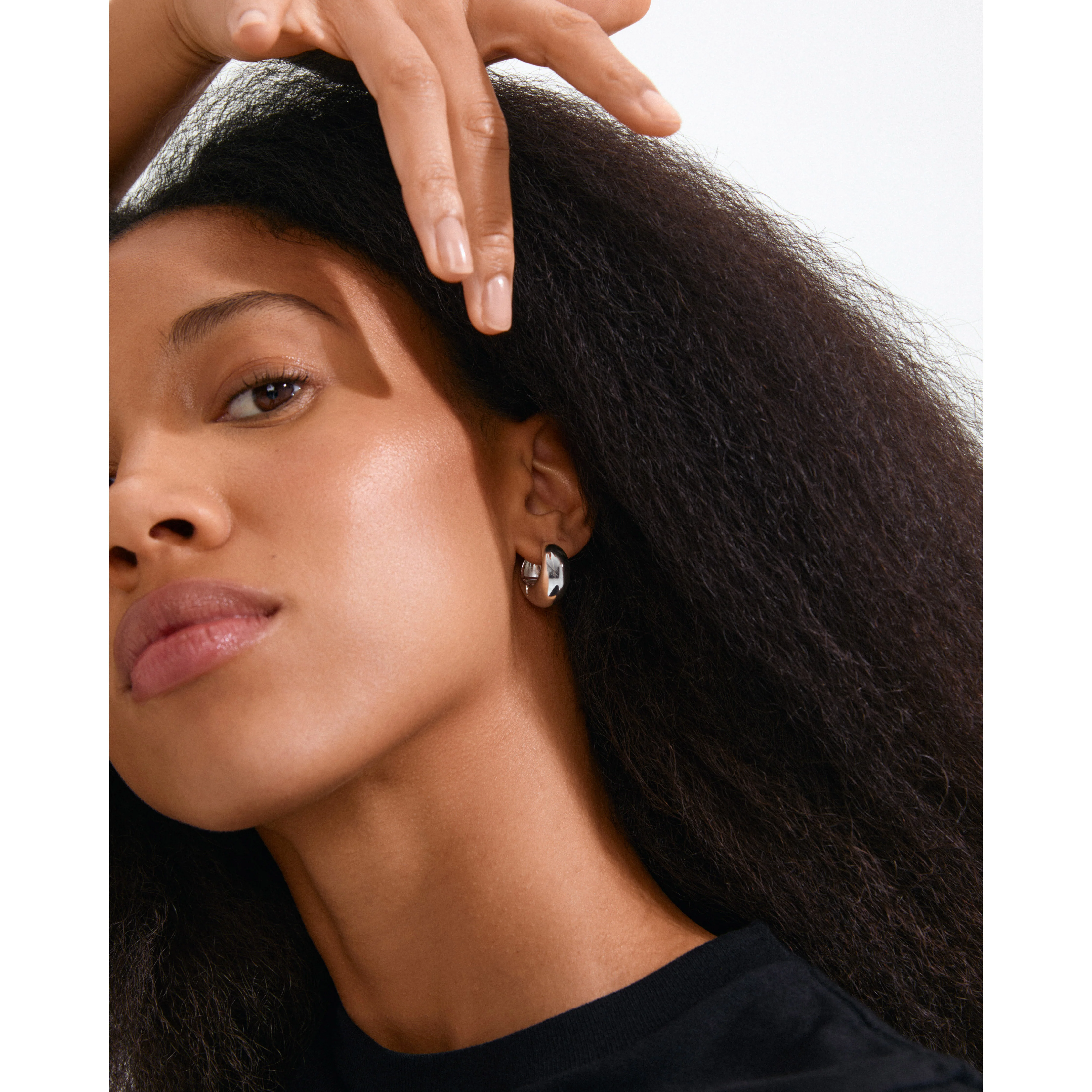 IOANNA chunky hoops silver-plated - Image 2