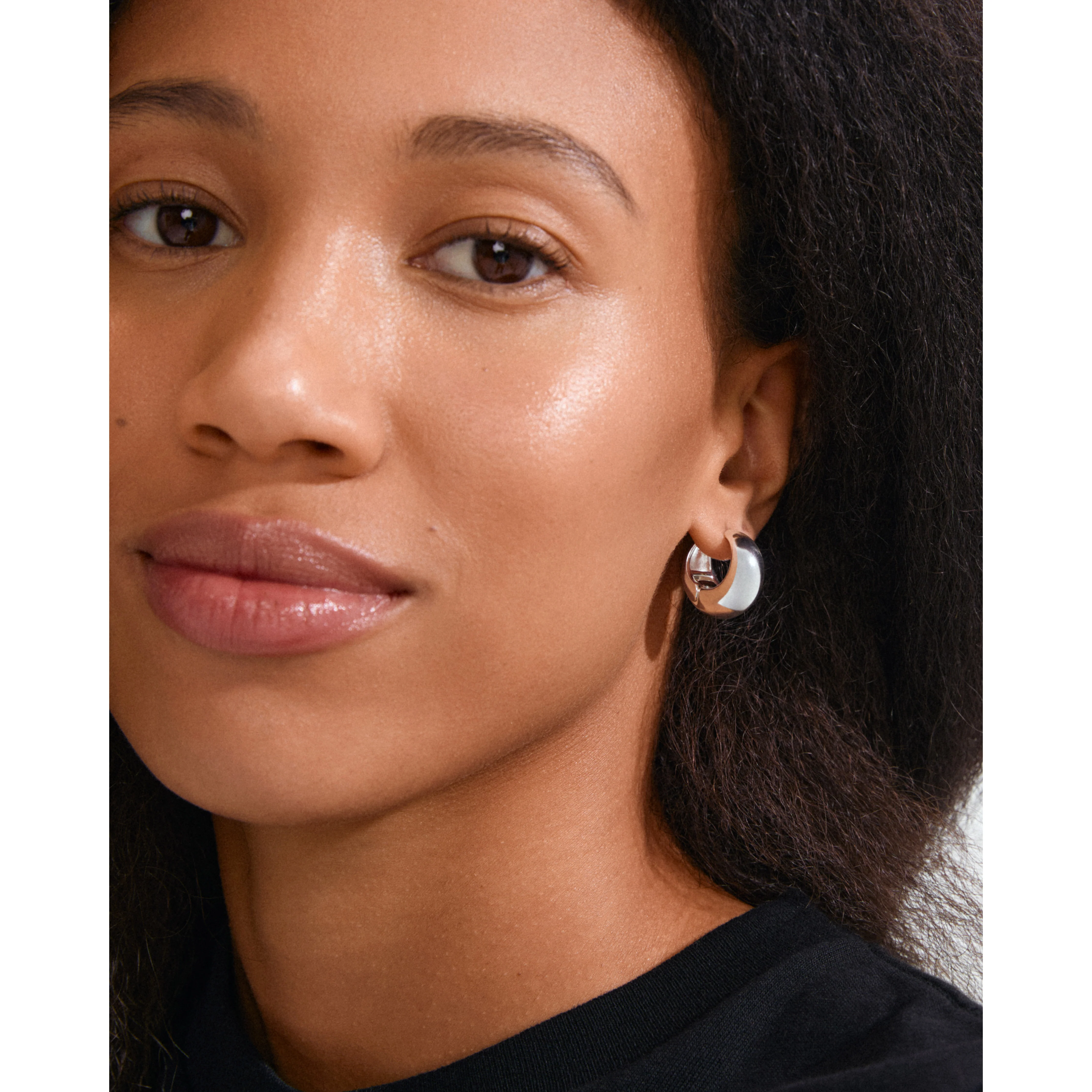 IOANNA chunky hoops silver-plated - Image 3
