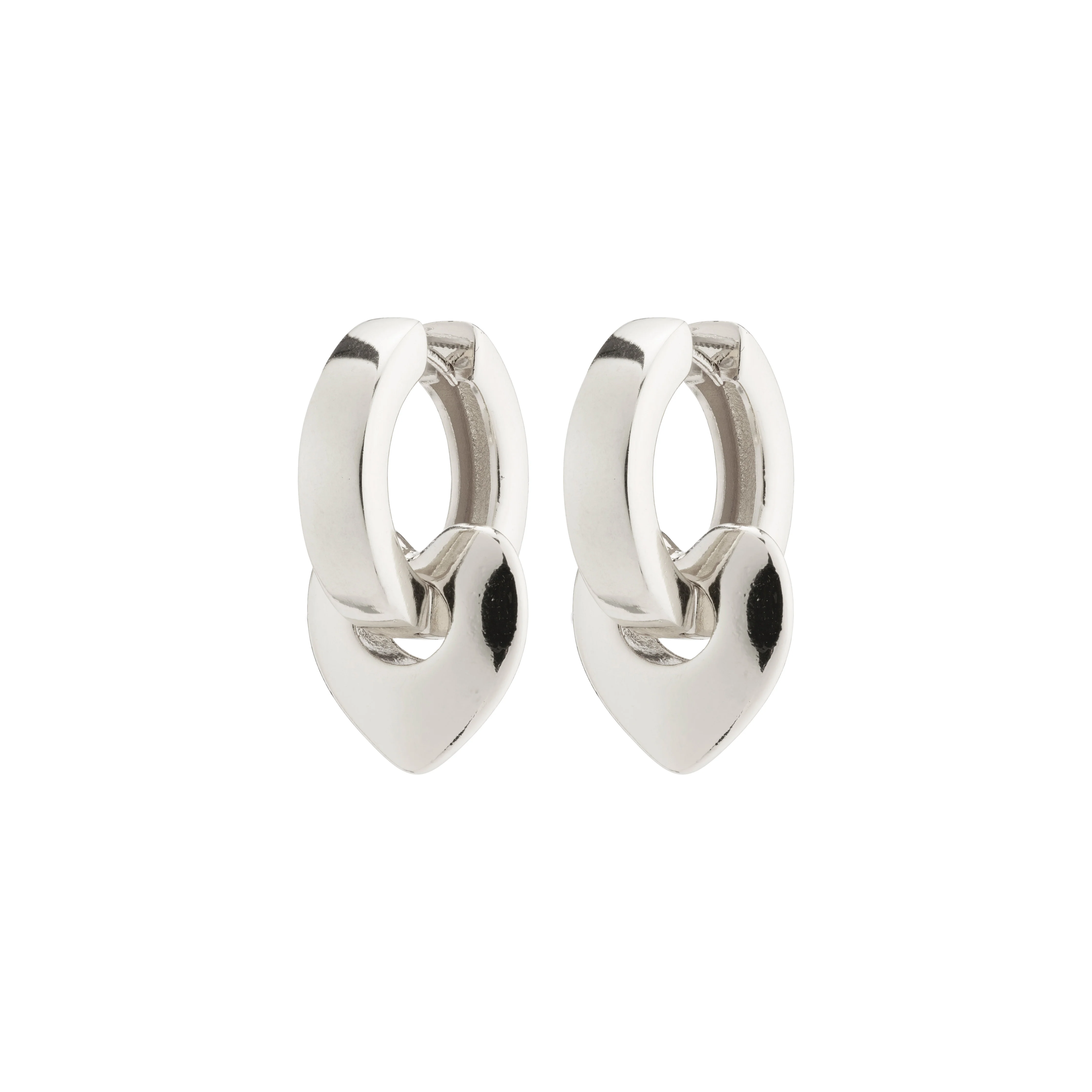 IOKASTE chunky hoops silver-plated