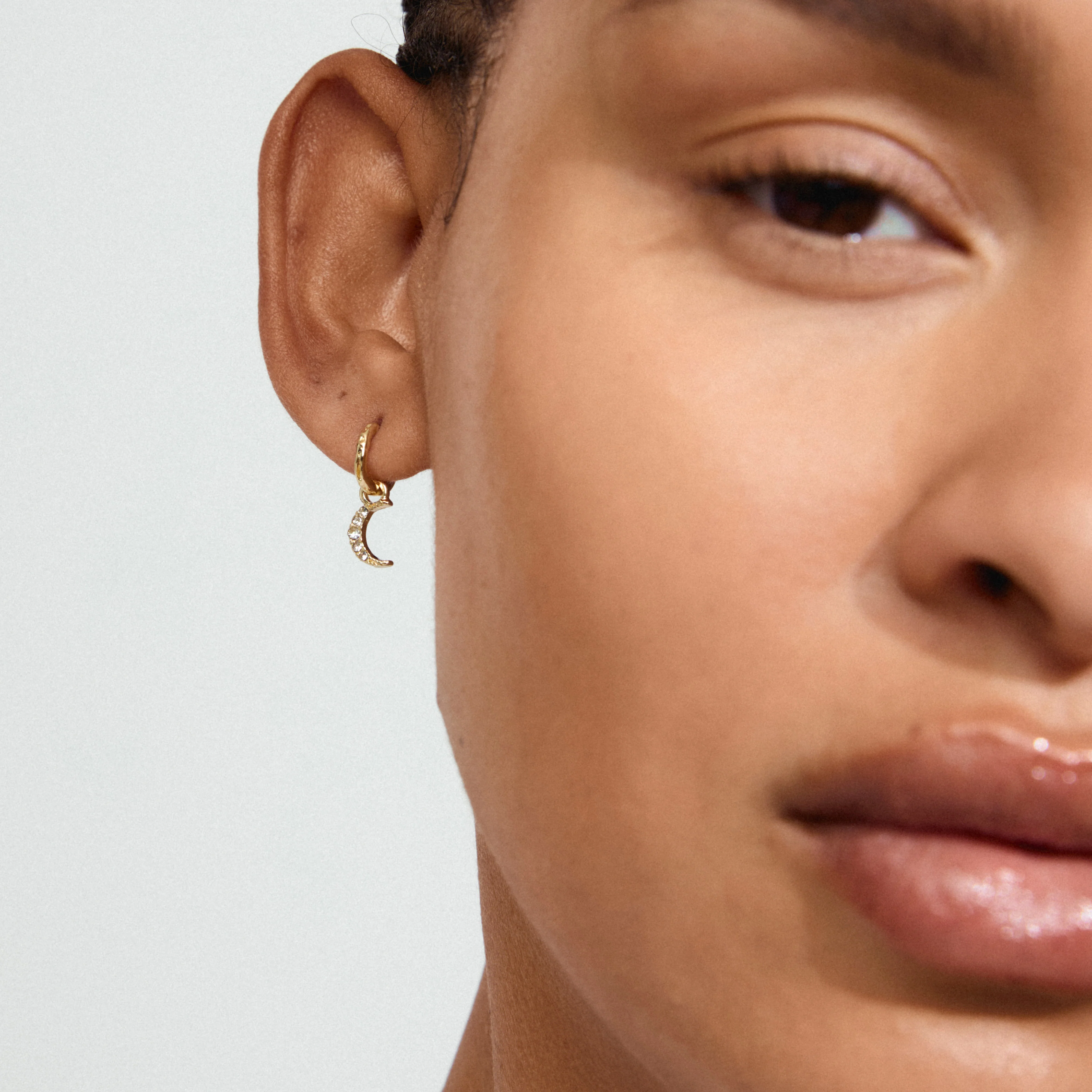 EVGENIA earrings gold-plated - Image 3