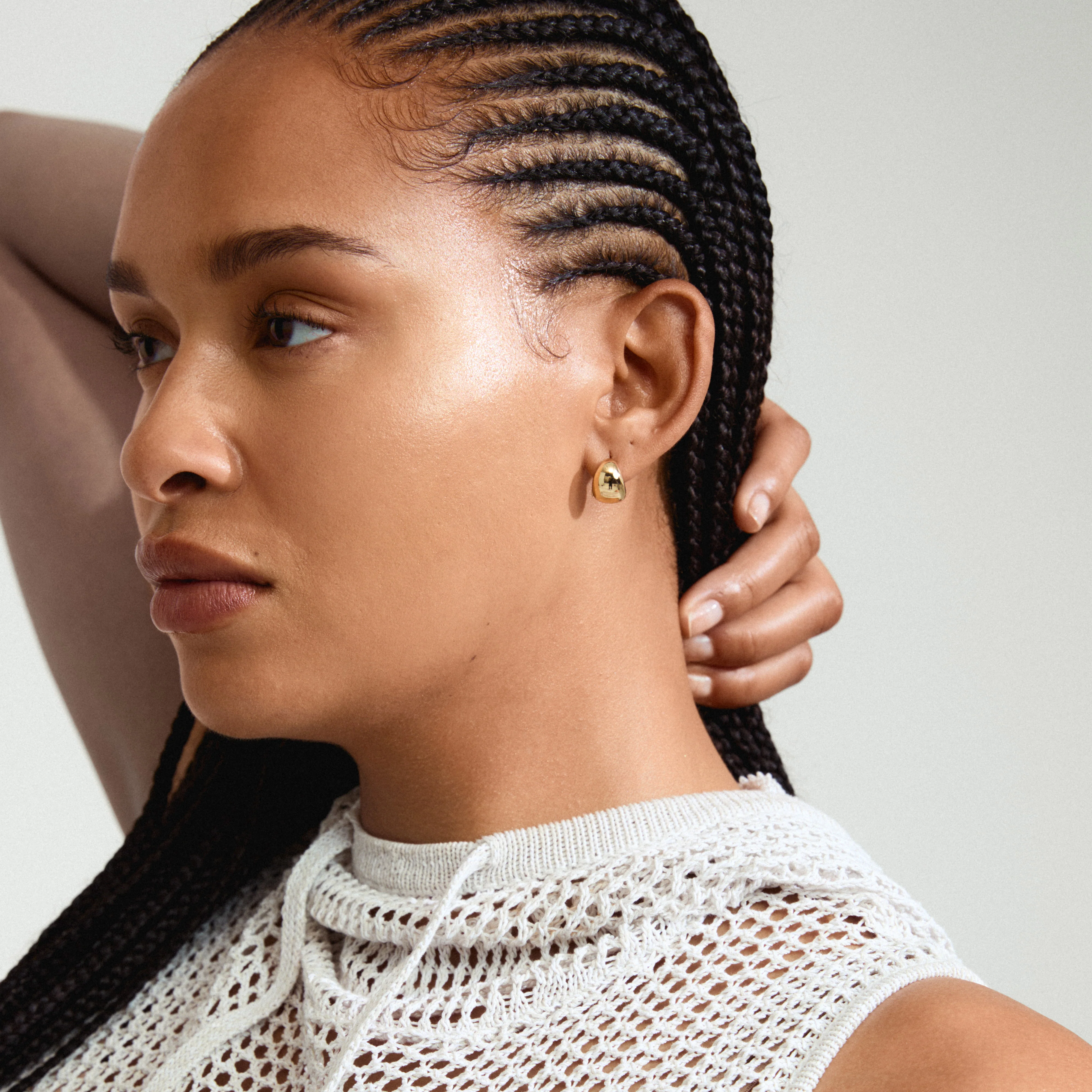 JUA earrings gold-plated - Image 2