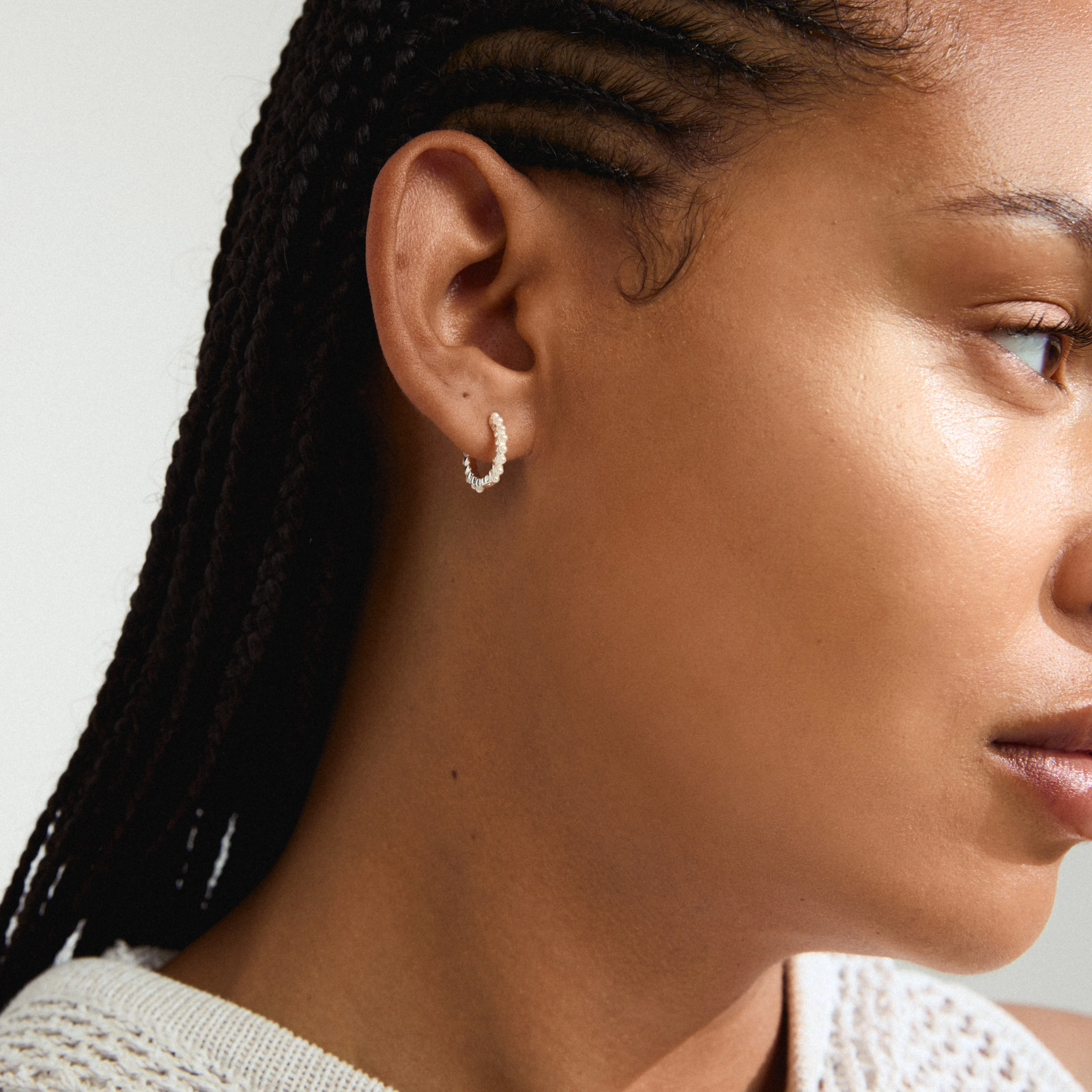 KALIA earrings silver-plated - Image 3