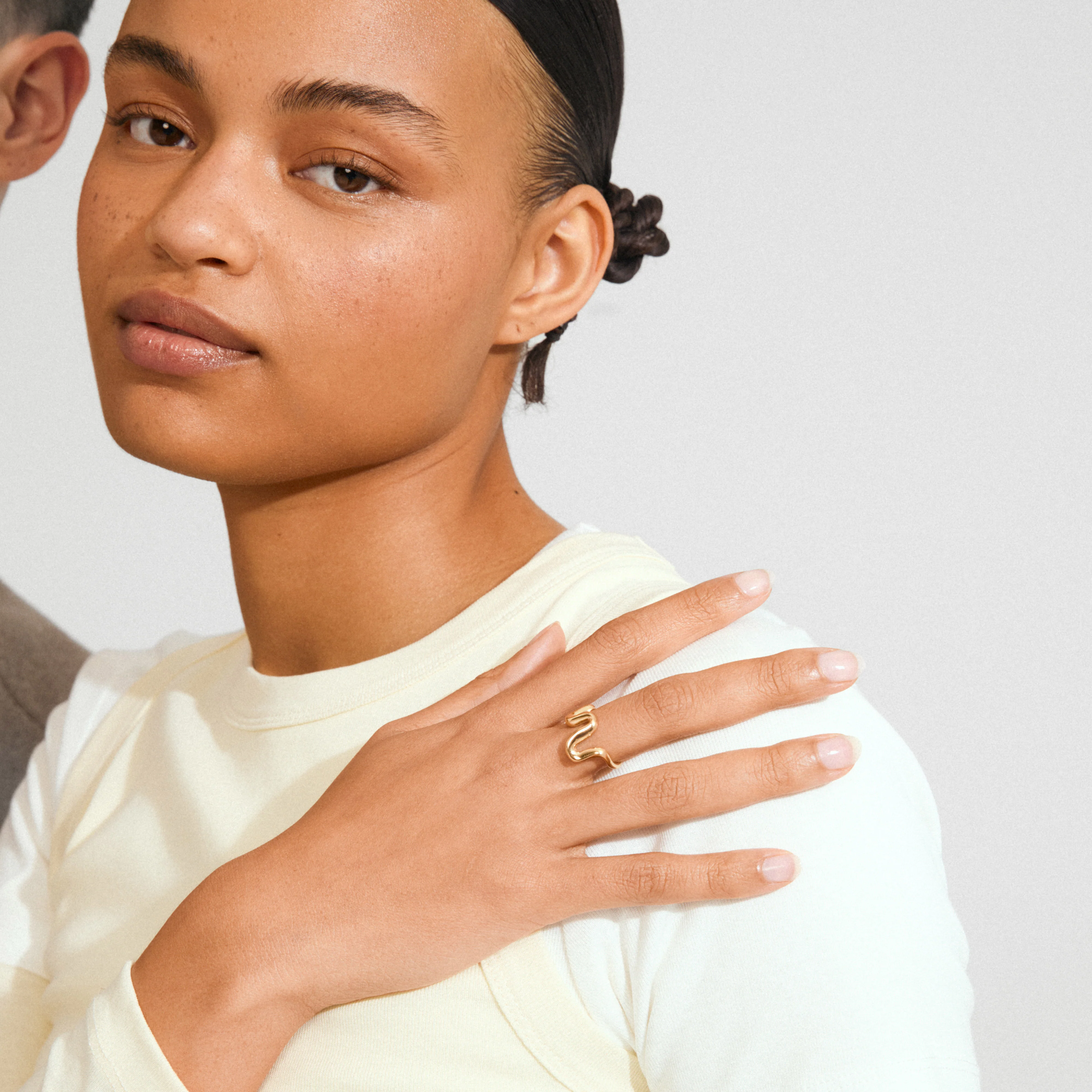 AIKO ring gold-plated - Image 2