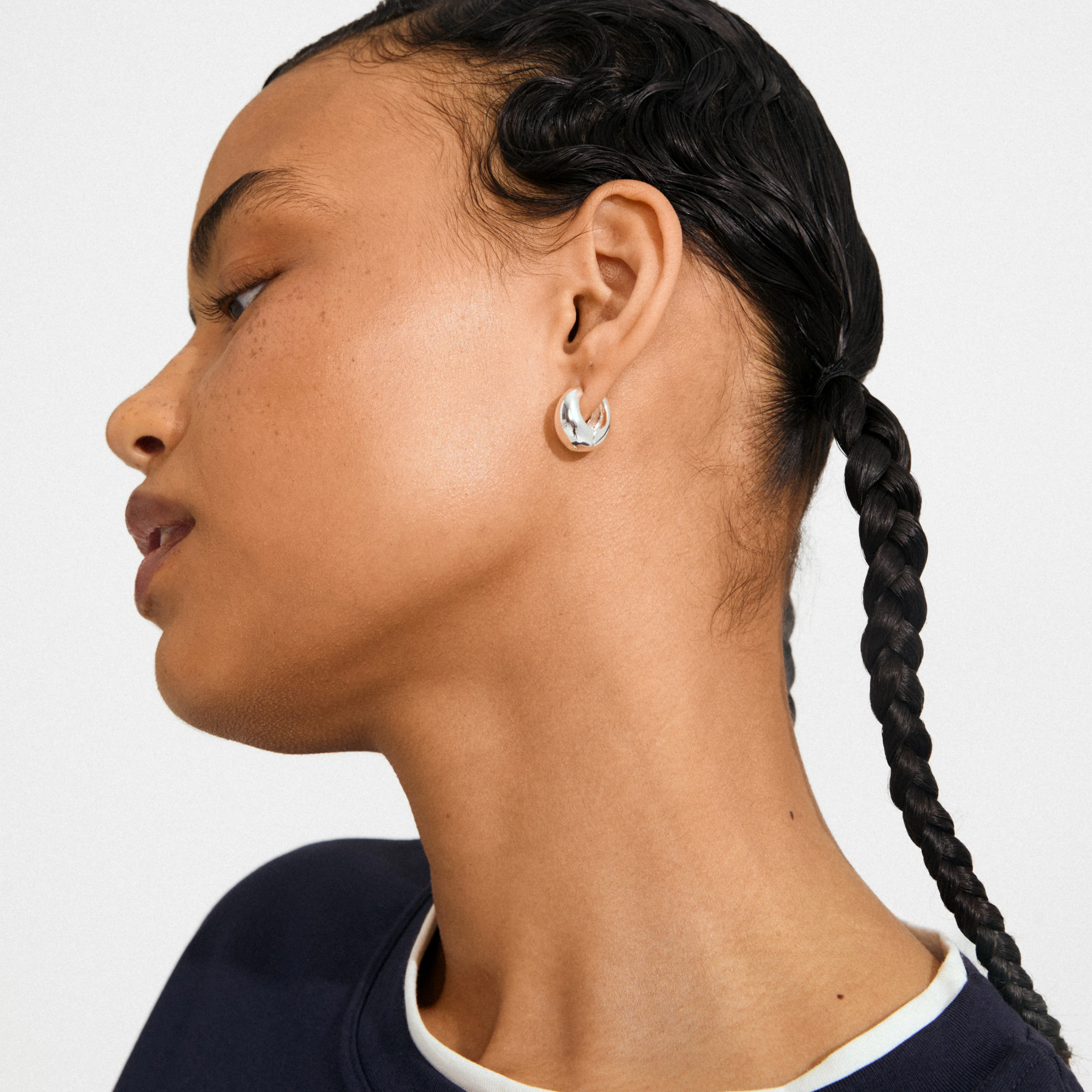 BRAXTYN earrings silver-plated - Image 3