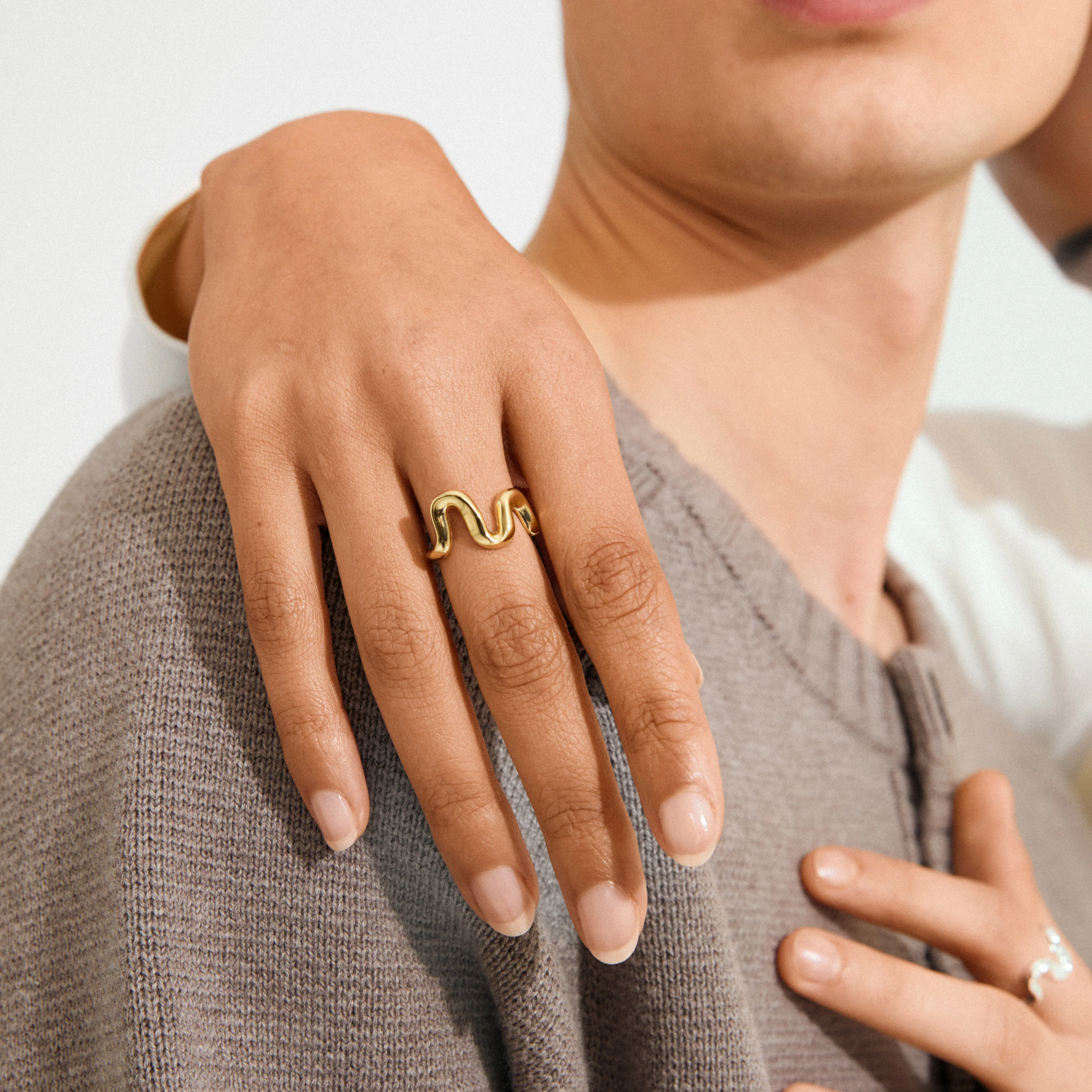 AIKO ring silver-plated - Image 2