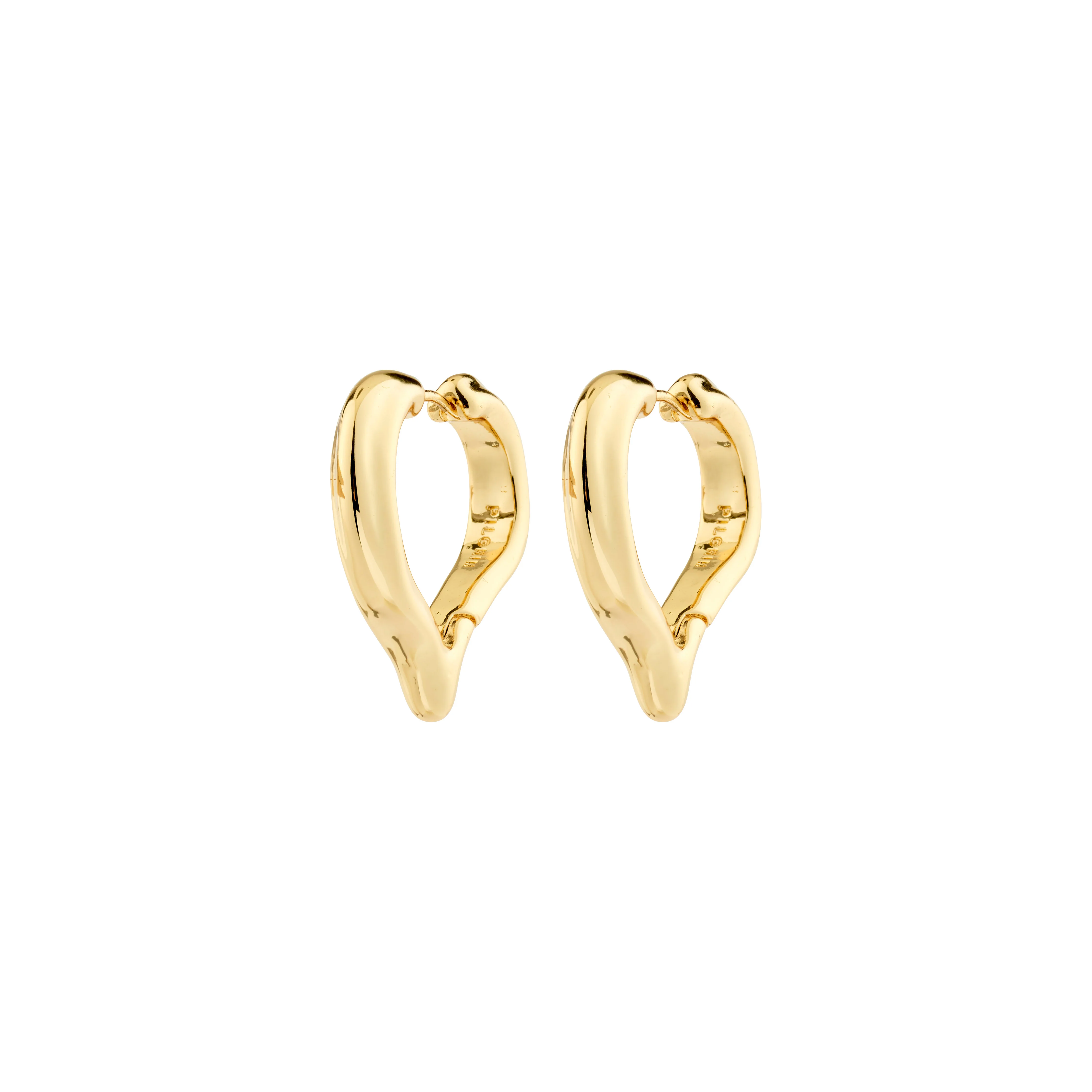IRIS earrings gold-plated