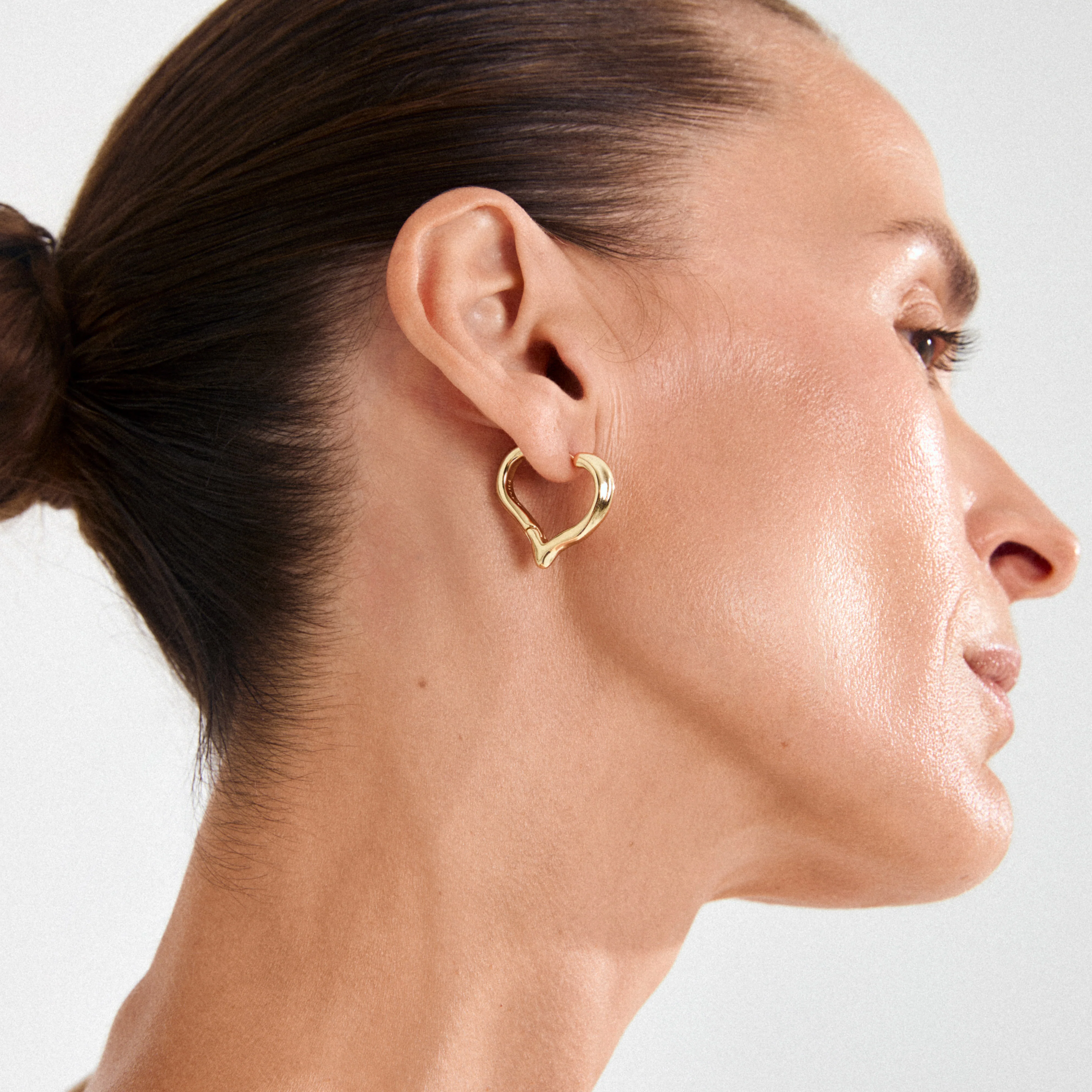 IRIS earrings gold-plated - Image 3
